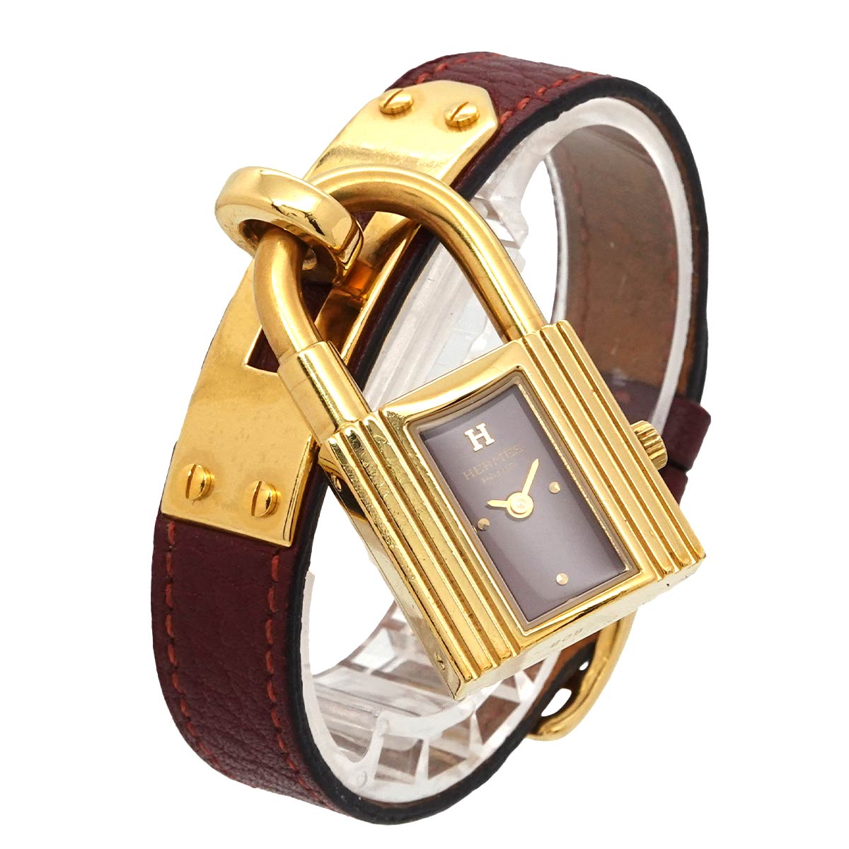Kelly Watches Quartz bordeaux Dial Vintage Cadena Ladies