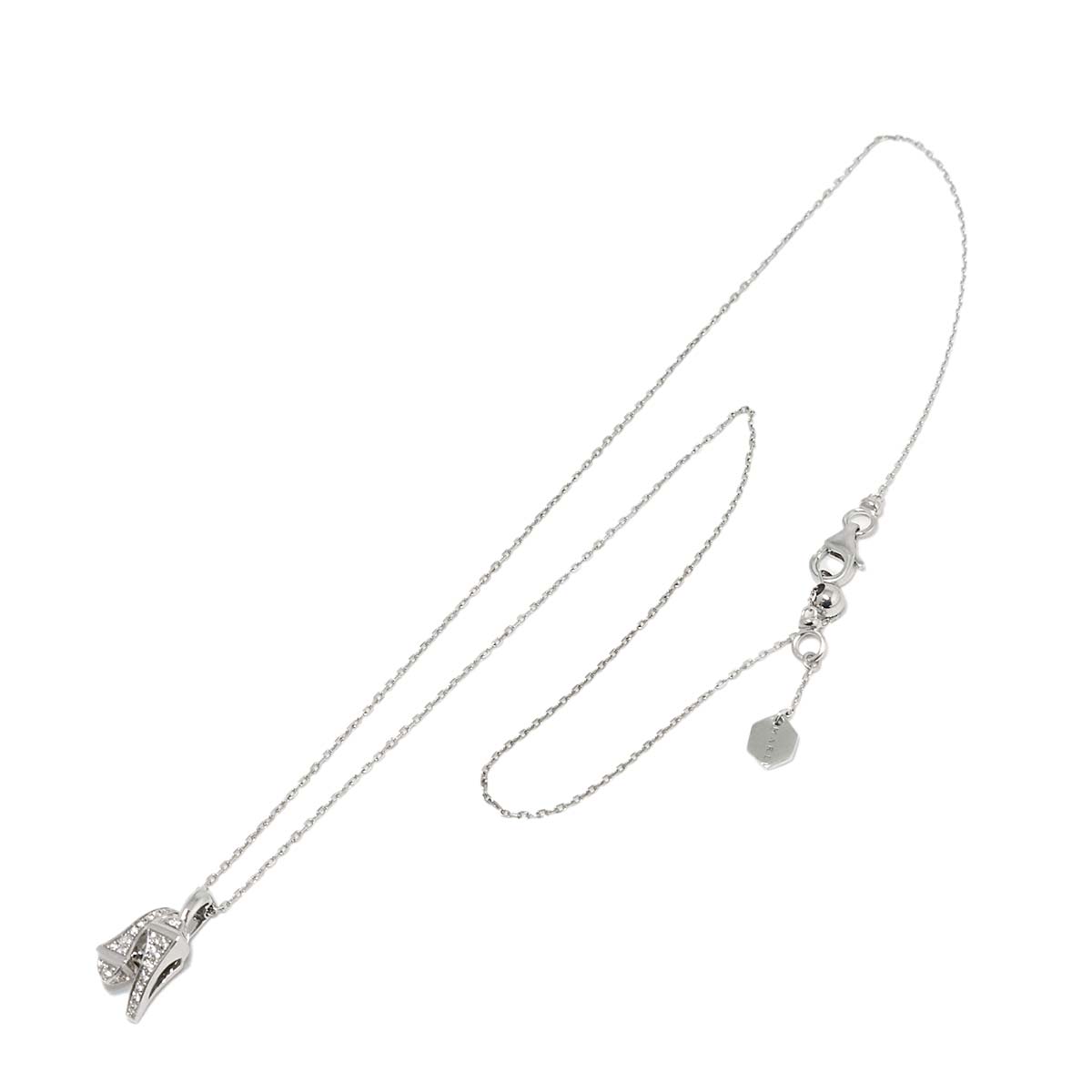 Necklace Diamond 18K White Gold 750
