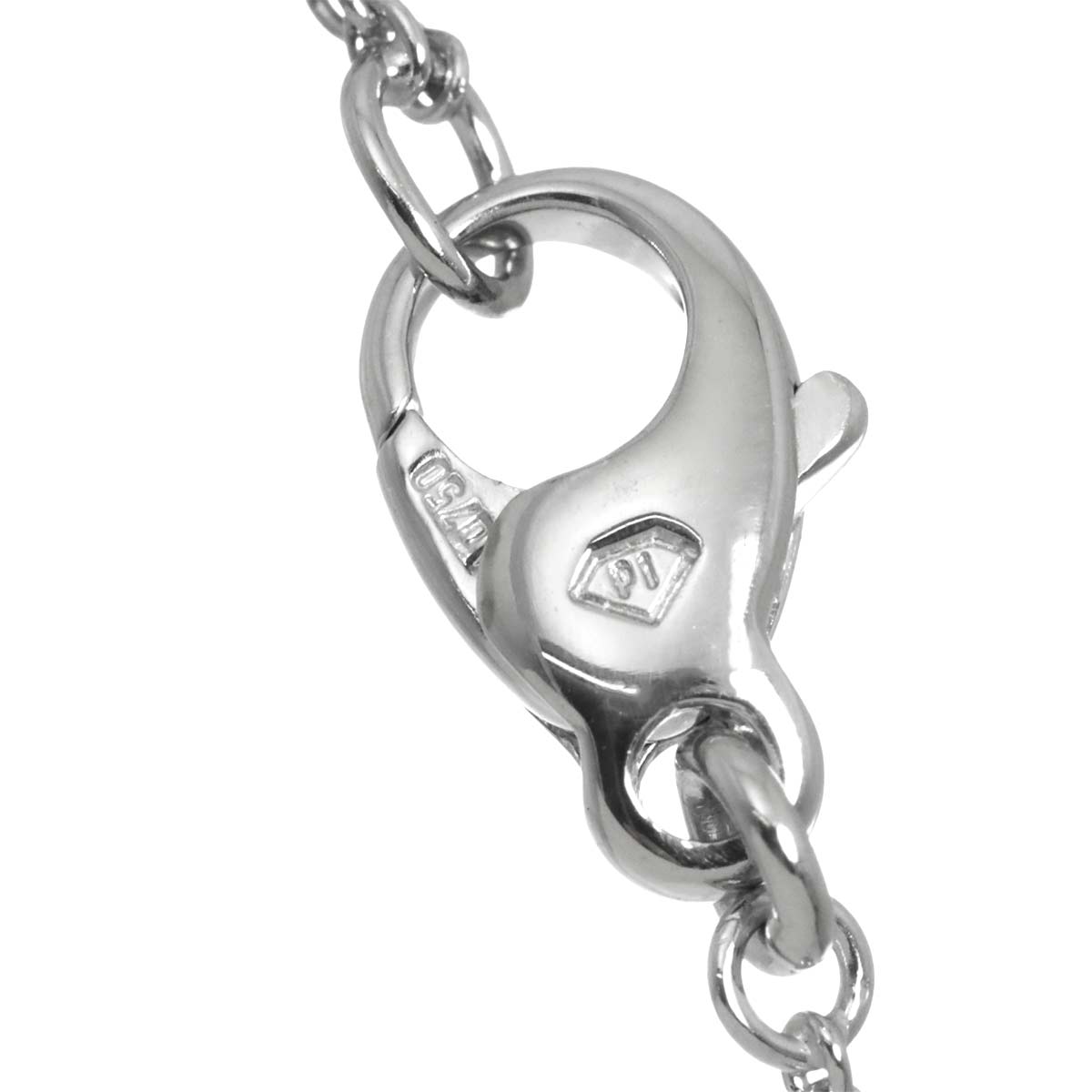 Possession Diamond Necklace 18K White Gold 750