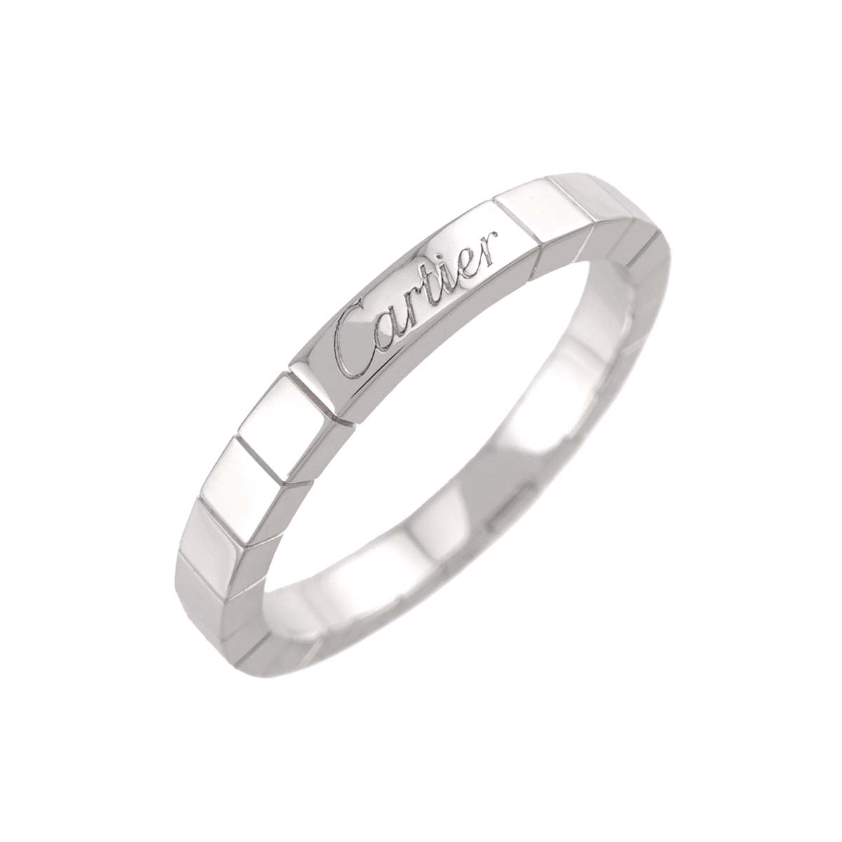 Laniere Ring 18K White Gold 750 Size63 10.25(US)