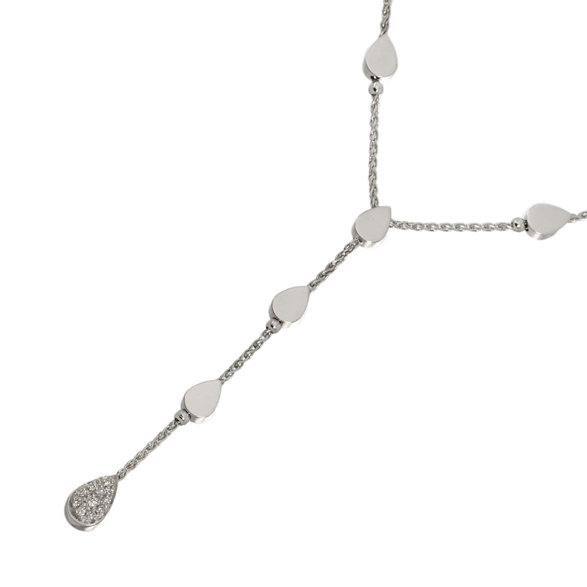 Magic Reflections Diamond Necklace 18K White Gold 750