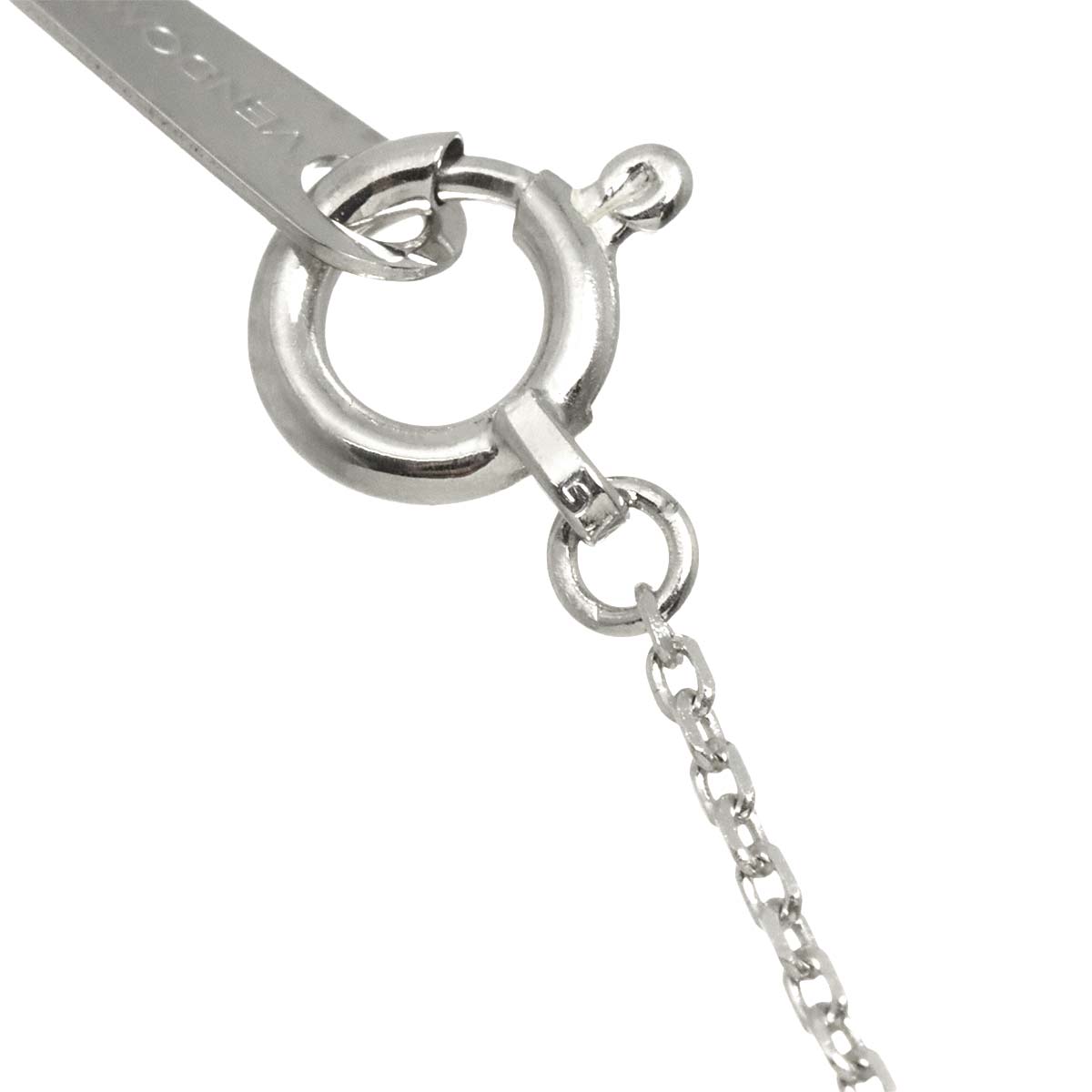 Diamond Star Necklace 18K WG 750
