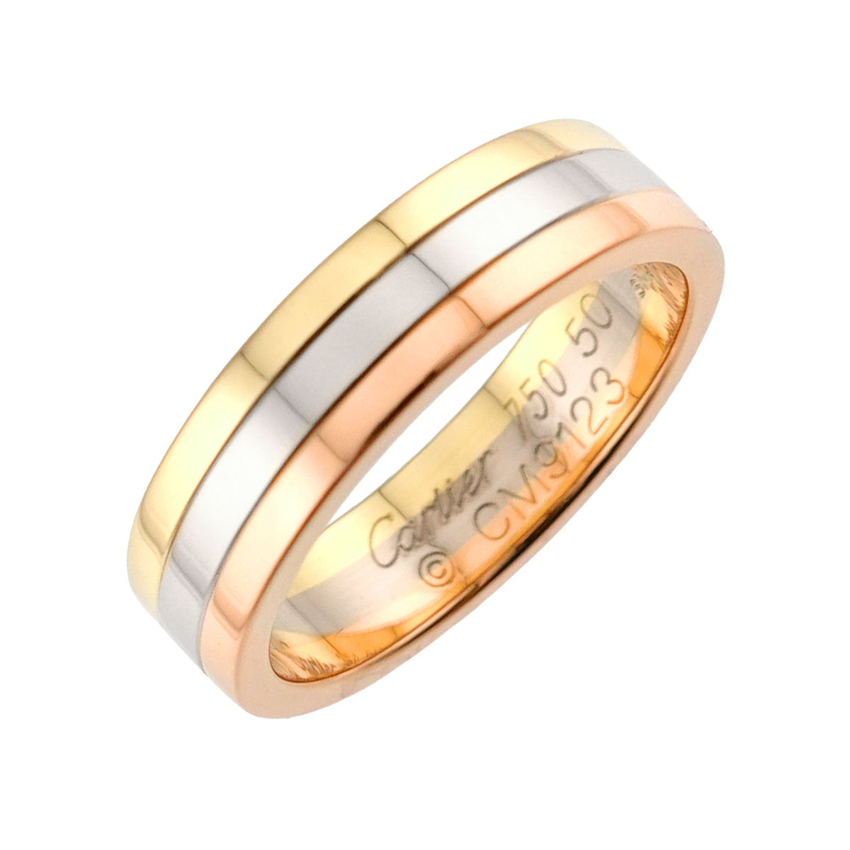Vendome Ring 18K YG WG PG 750 size50 5-5.25(US)