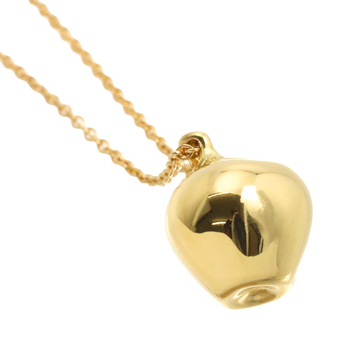 Apple motif Necklace 18K Yellow Gold 750