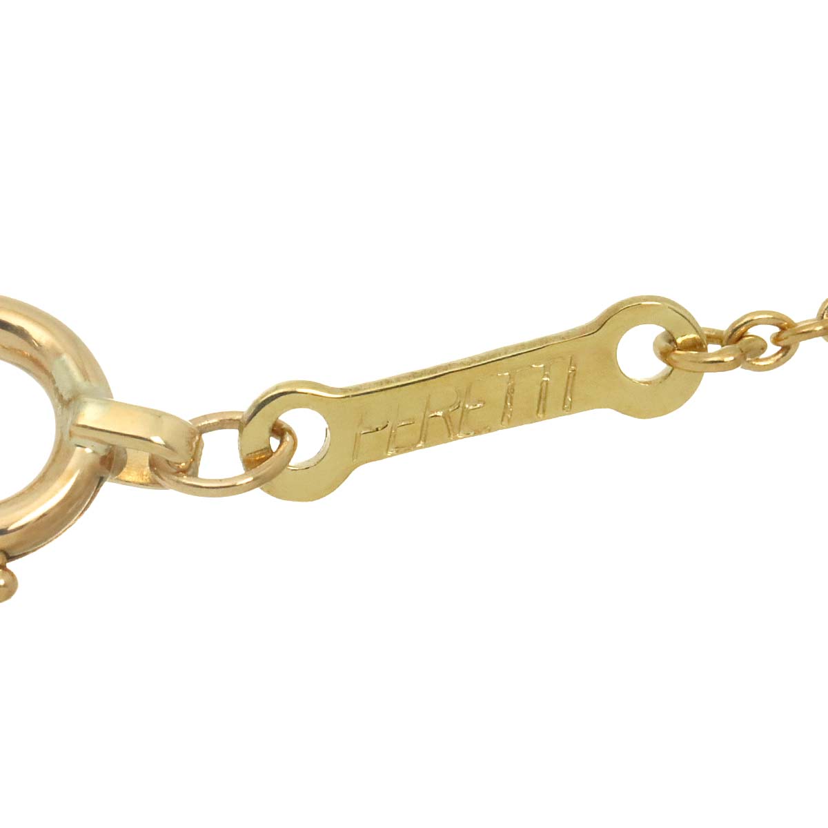 Apple motif Necklace 18K Yellow Gold 750