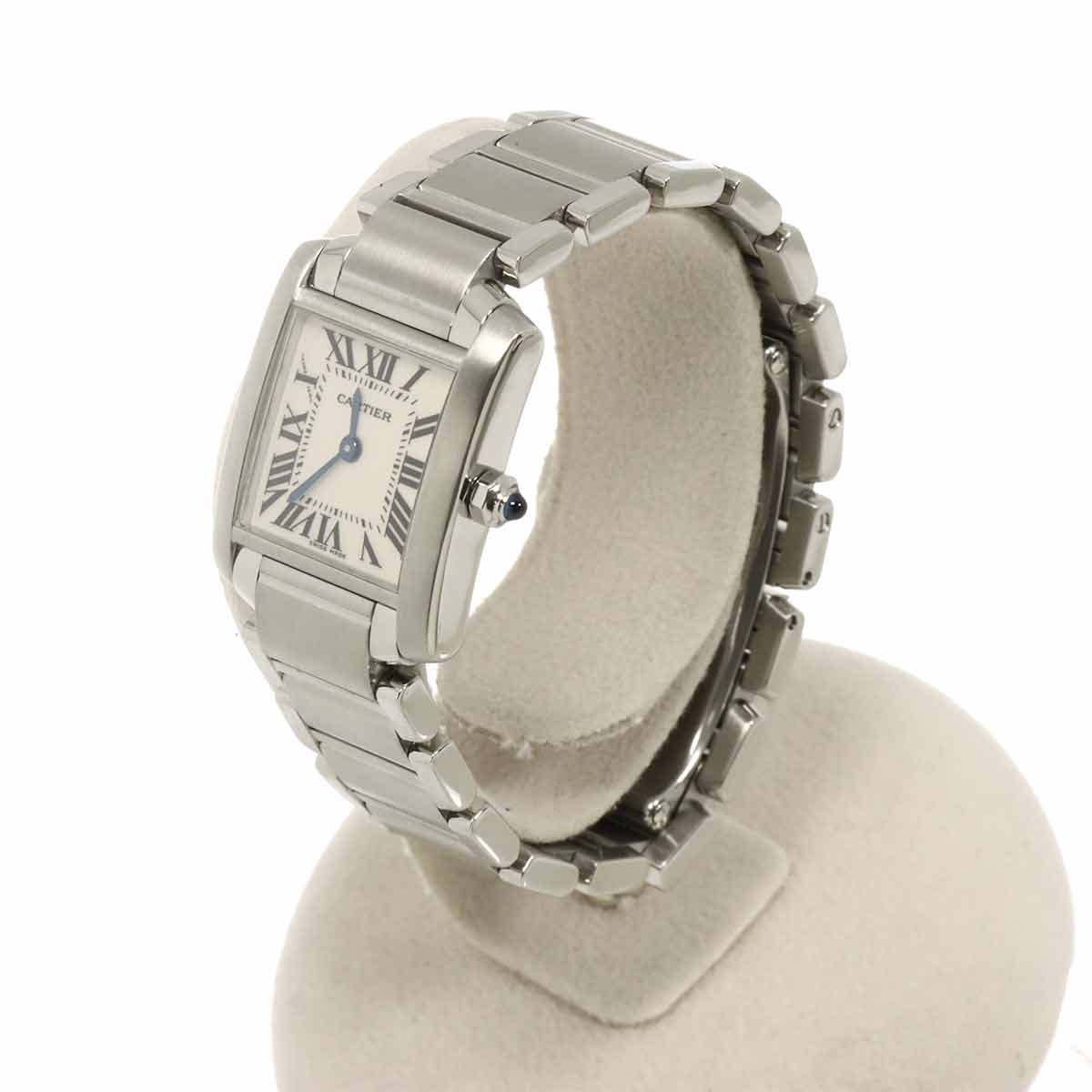 Tank Francaise SM W51008Q3 Quartz Cream Dial Ladies Watch