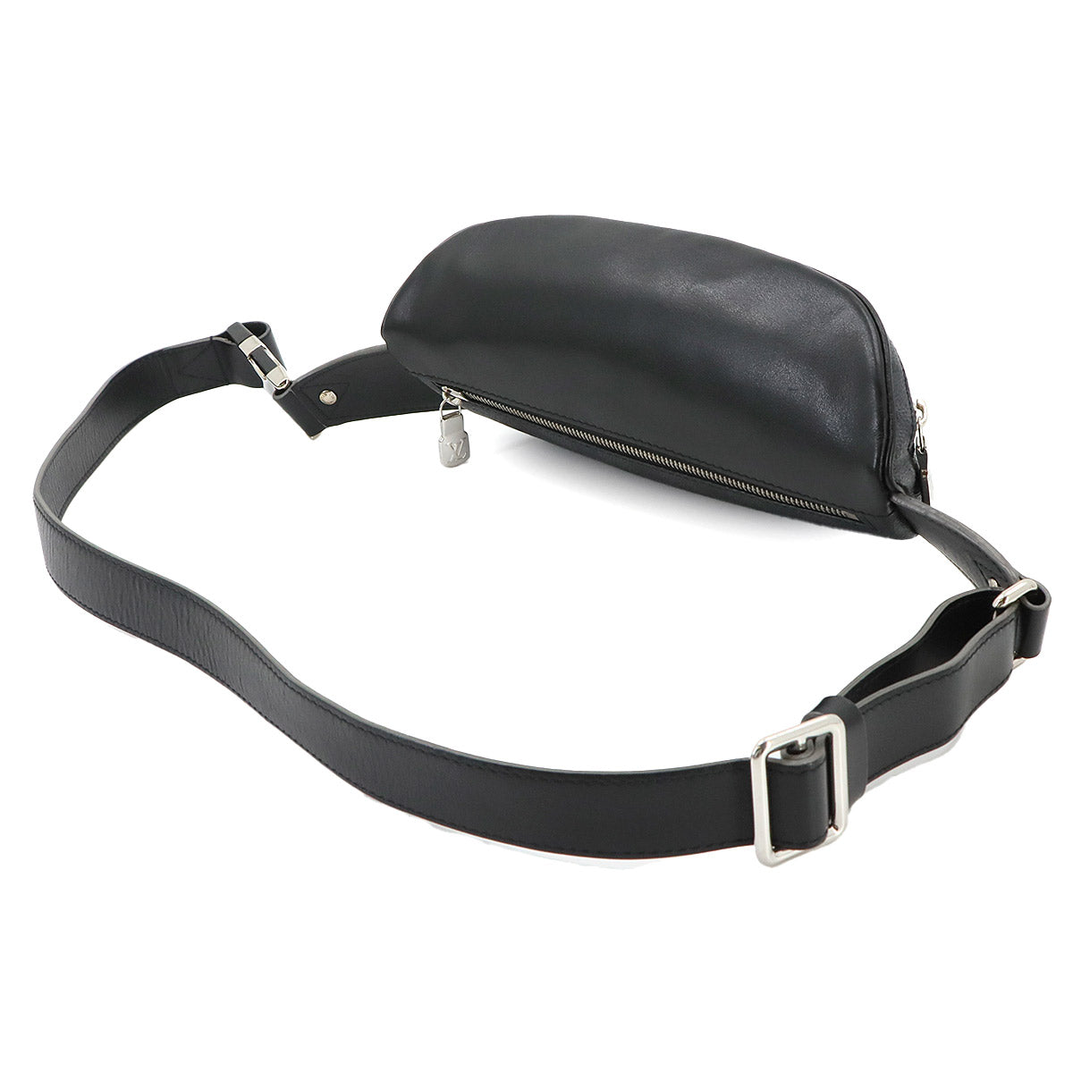 Damier Graphite Link Bum Bag Crossbody Bag Black N40295