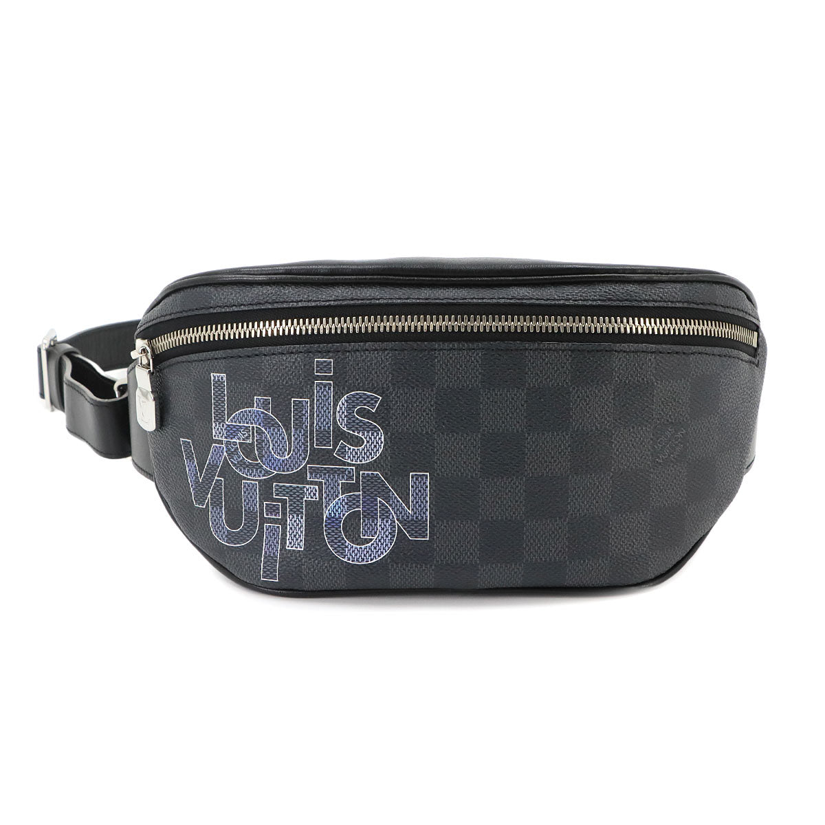 Damier Graphite Link Bum Bag Crossbody Bag Black N40295