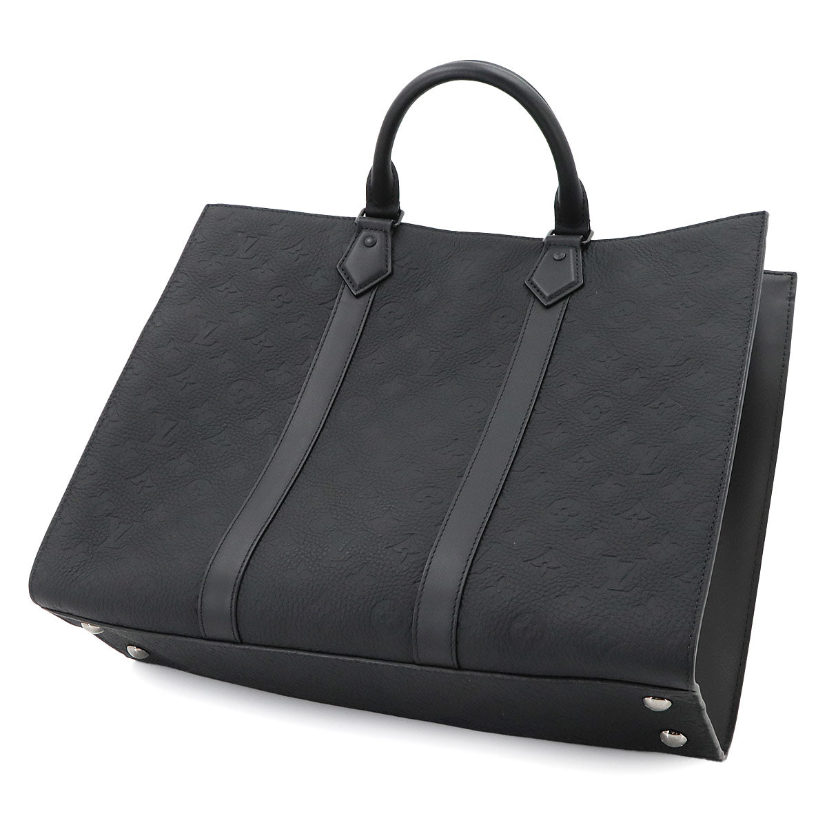 Monogram Taurillon Sac Plat 24H Tote Shoulder Bag M24786