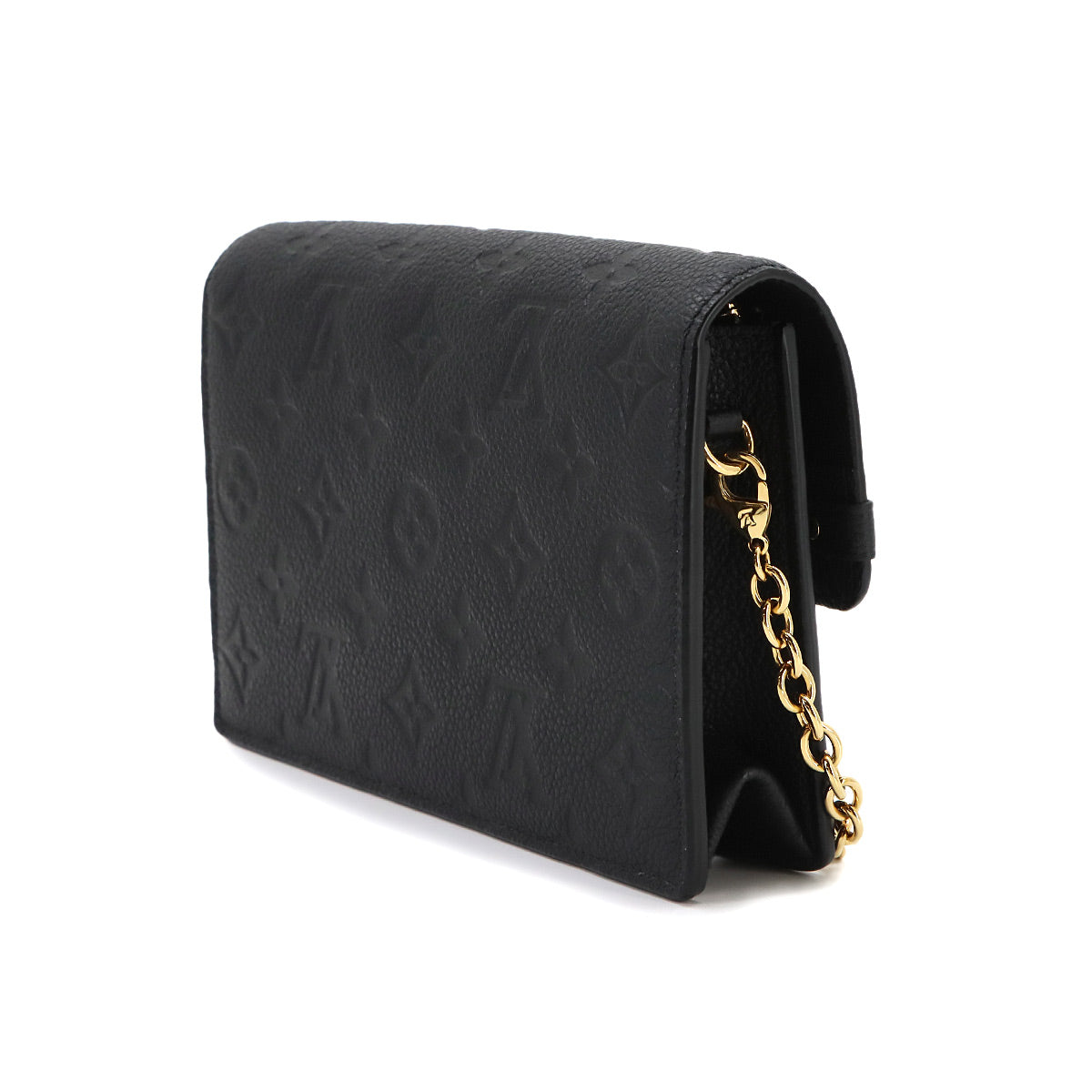 Monogram Empreinte Vavin Chain Long Wallet Noir M67839