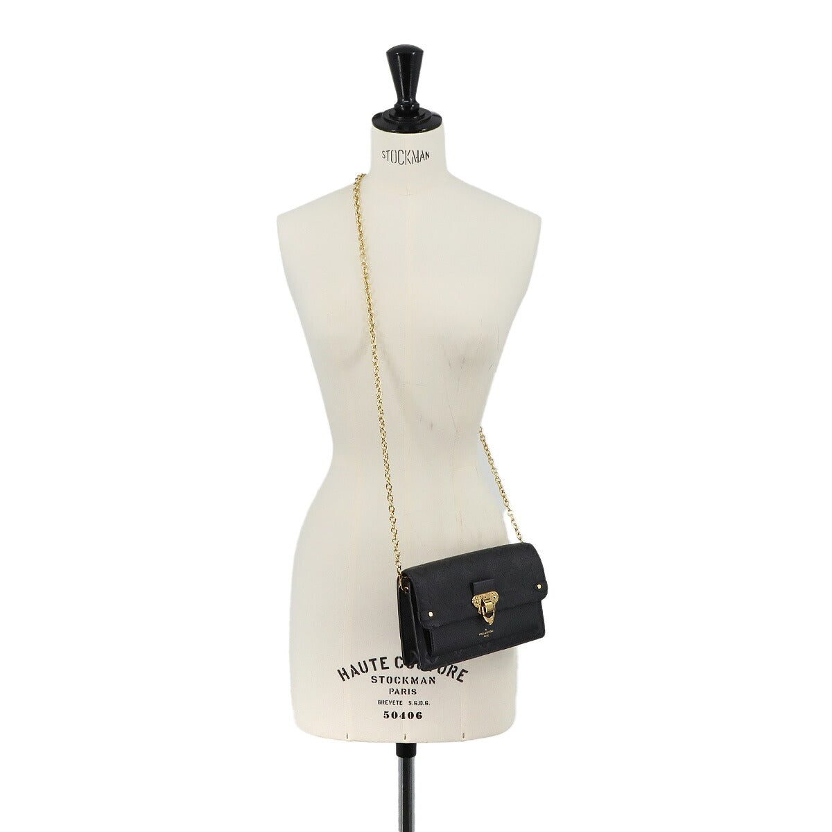 Monogram Empreinte Vavin Chain Long Wallet Noir M67839