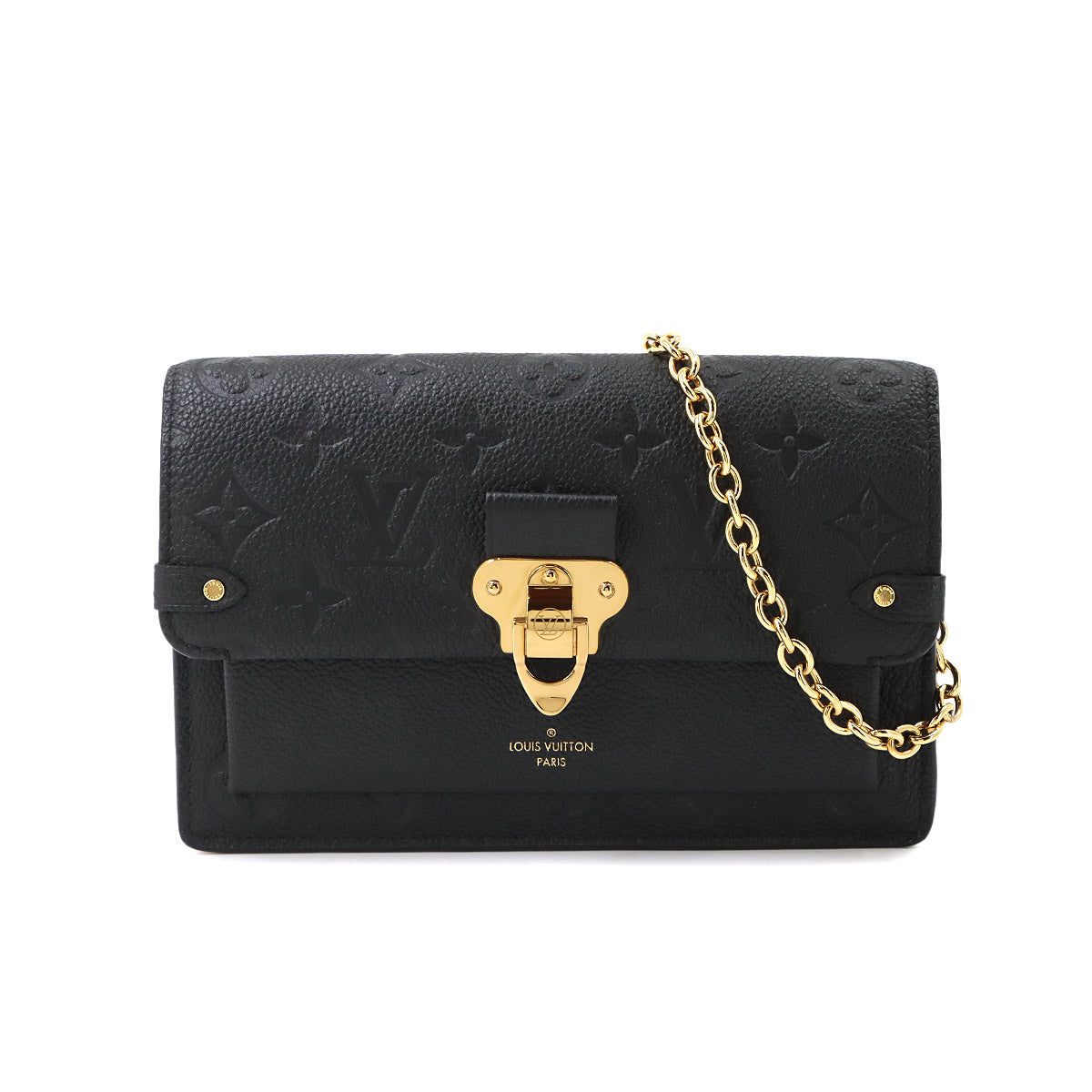 Monogram Empreinte Vavin Chain Long Wallet Noir M67839
