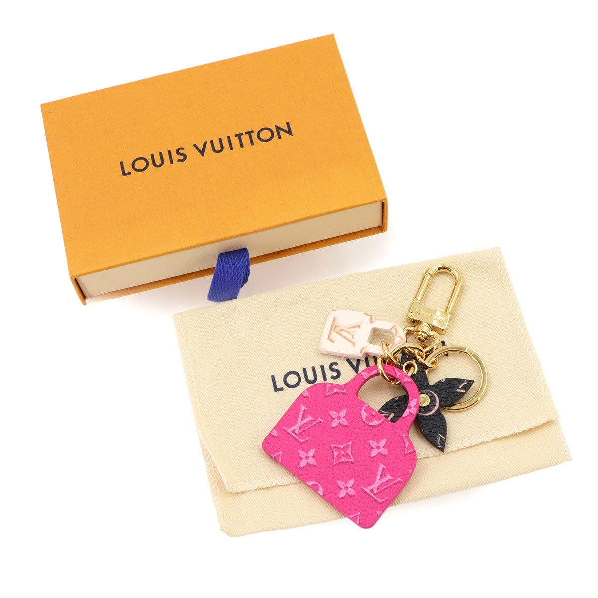 Porte Cles Illustre Alma Bag Charm and Key Holder M00838