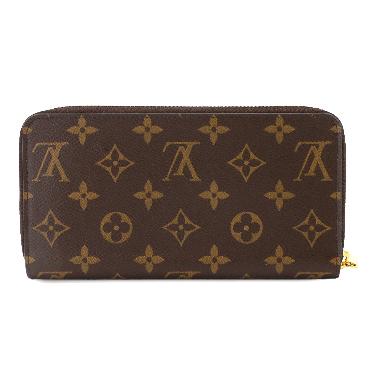 Monogram Zippy Wallet Long Brown Fuchsia M41895 Purse