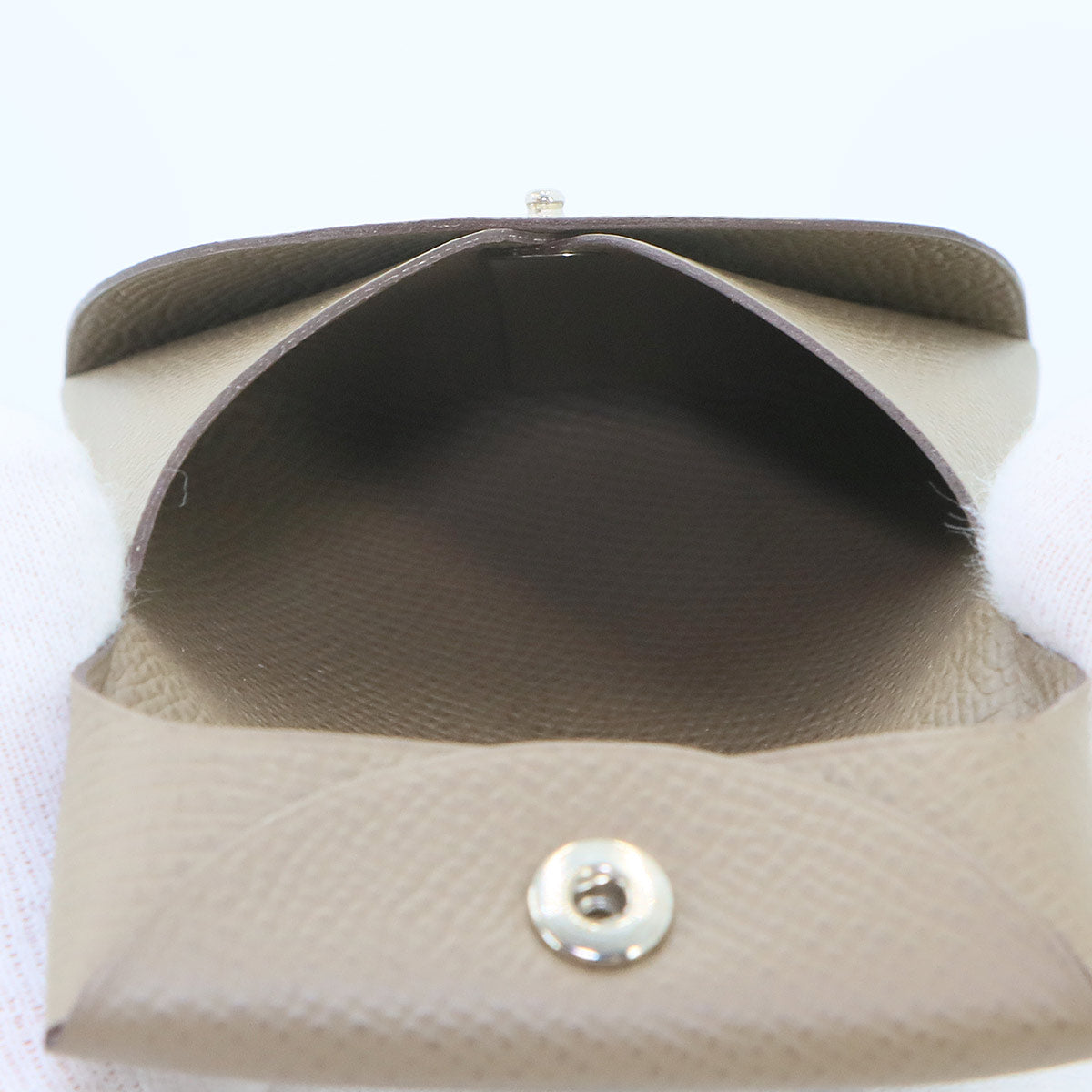 Bastia Coin Case Purse Veau Epsom Etoupe