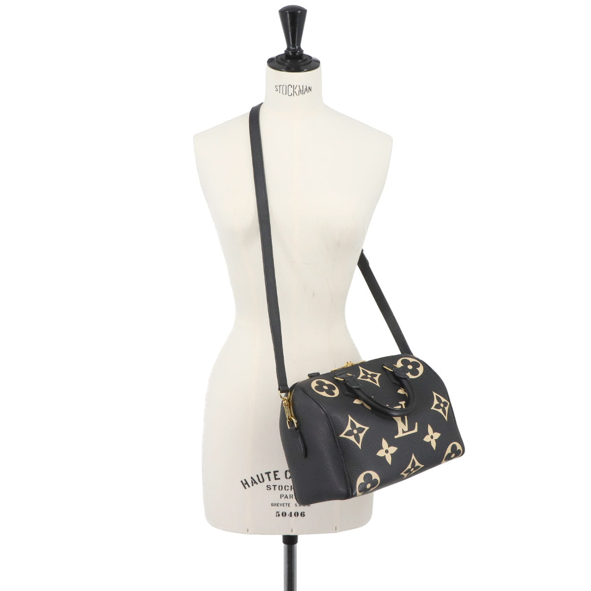 Bicolor Monogram Empreinte Speedy Bandouliere 25 M58947