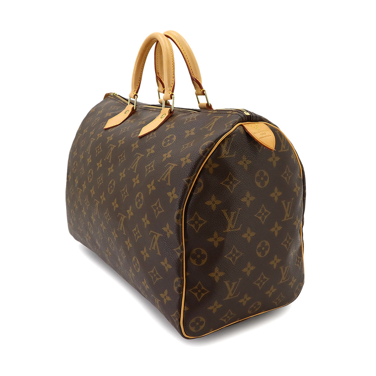 Monogram Speedy 40 Hand Bag Brown M41106 Boston