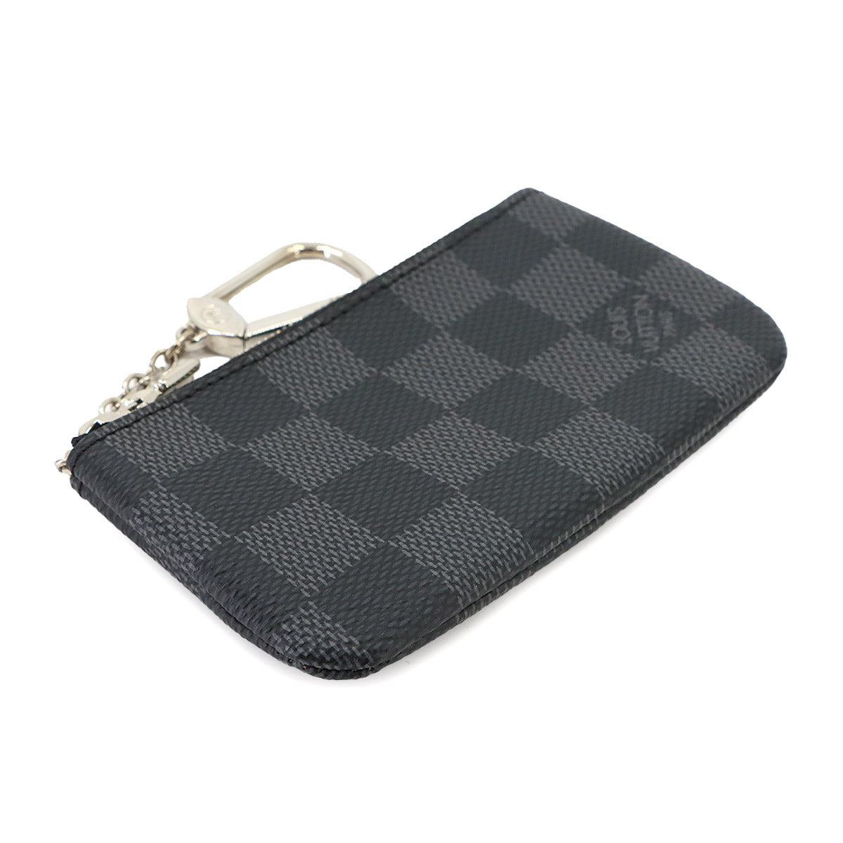 Damier Graphite Pochette Cles Coin Case N60155
