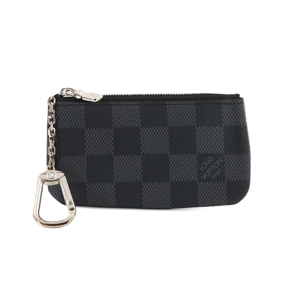 Damier Graphite Pochette Cles Coin Case N60155