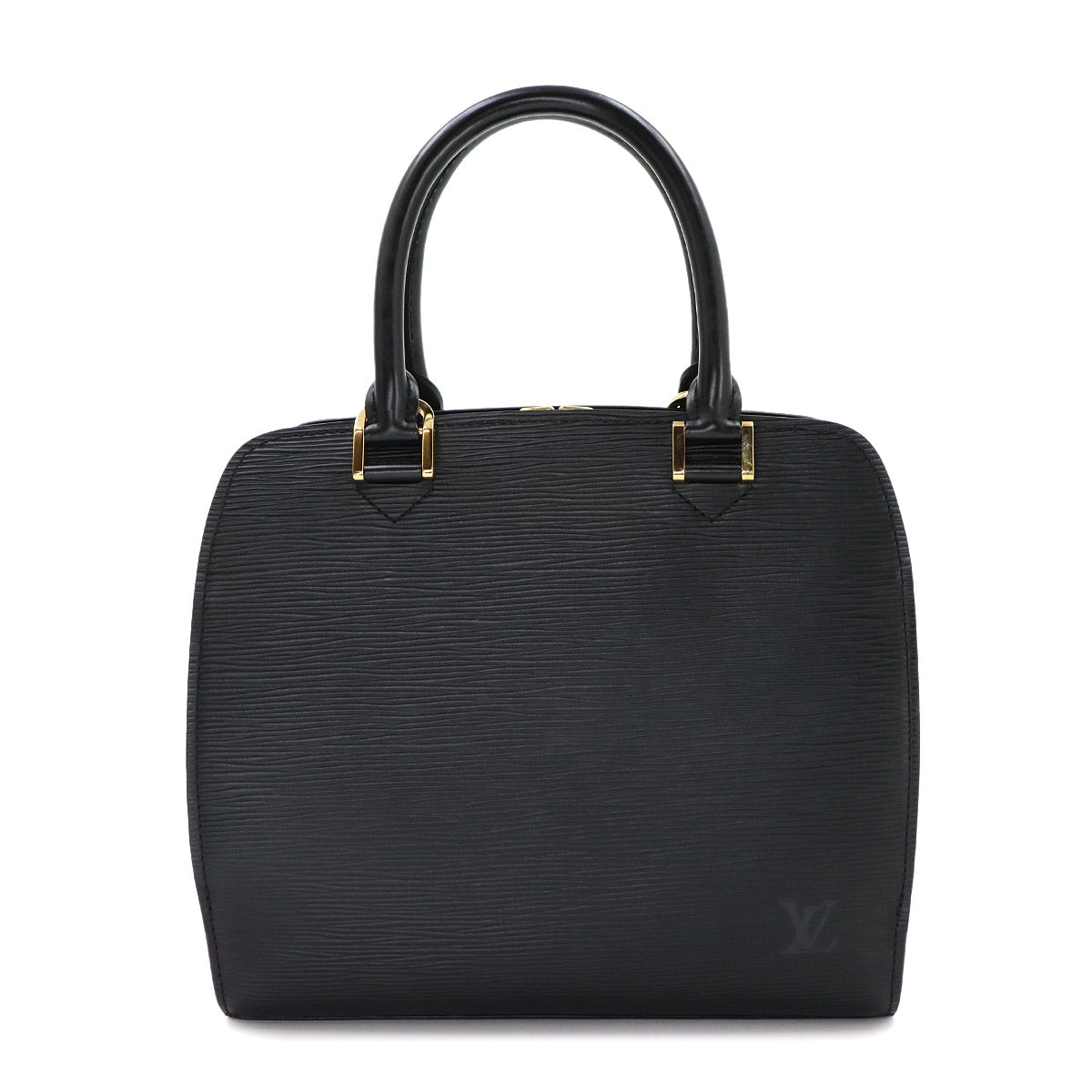 Epi Pont Neuf Hand Bag Leather Noir M52052 Purse