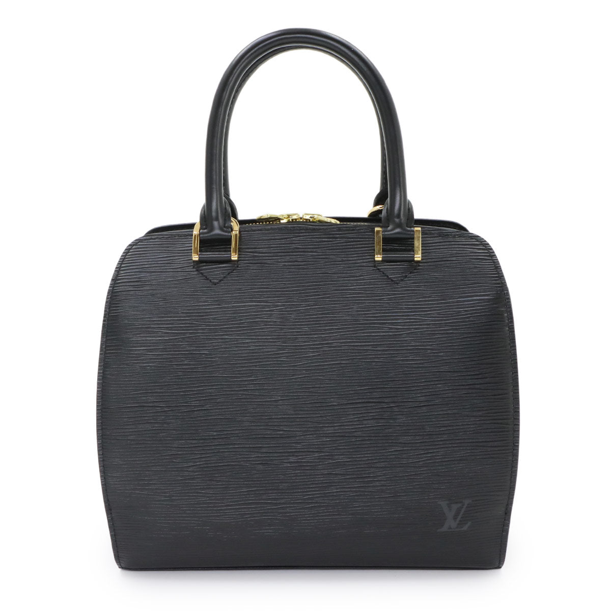 Epi Pont Neuf Hand Bag Leather Noir M52052 Purse