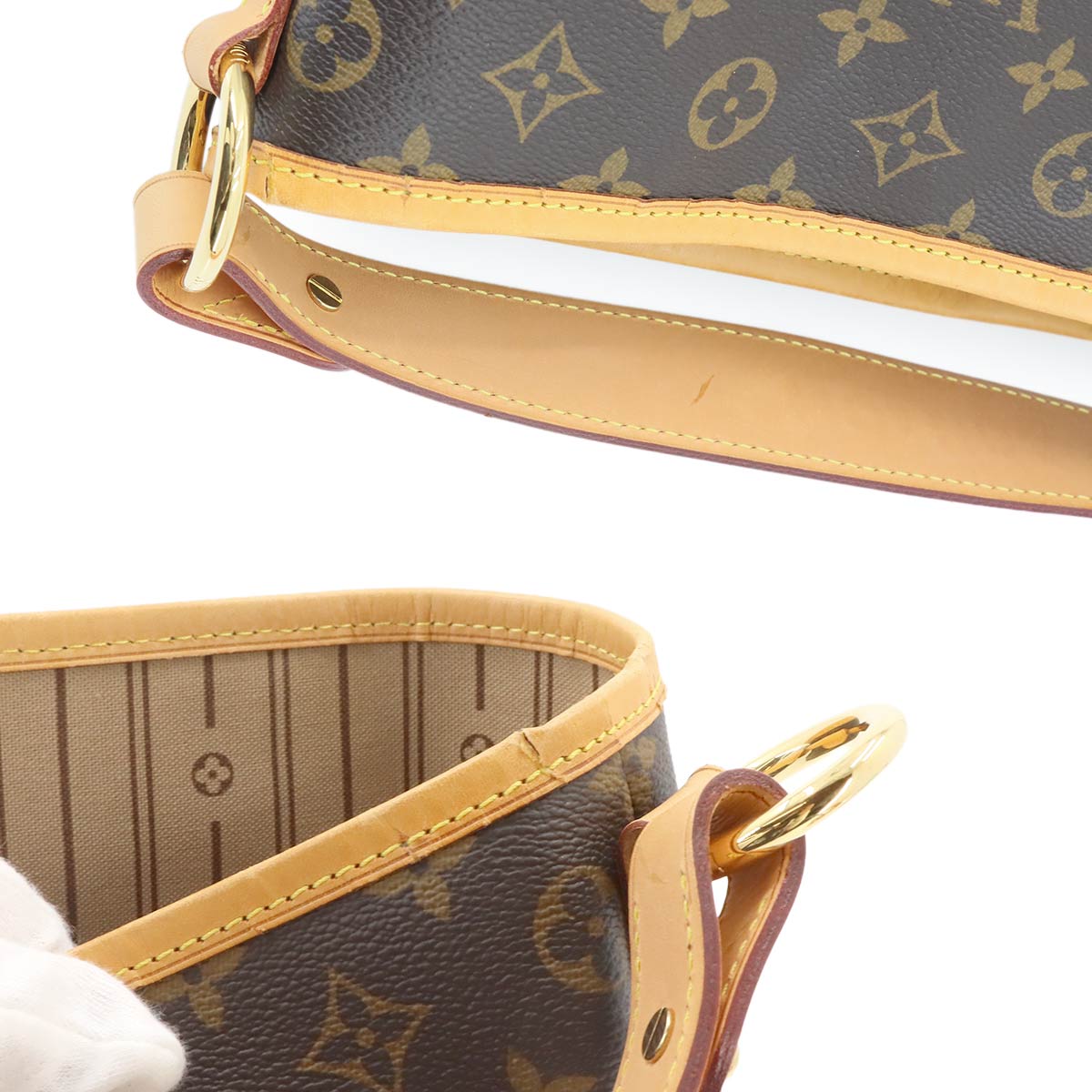Monogram Delightful PM Shoulder Bag Brown M40352 Purse
