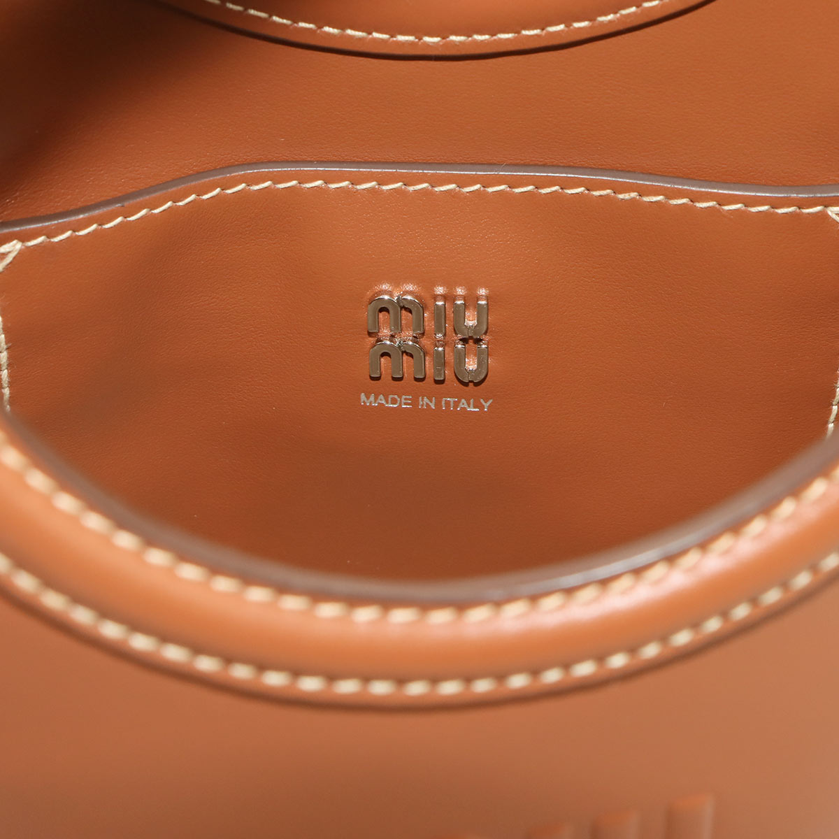 IVY Hand Shoulder Bag Lether Brown 5BA330 Purse