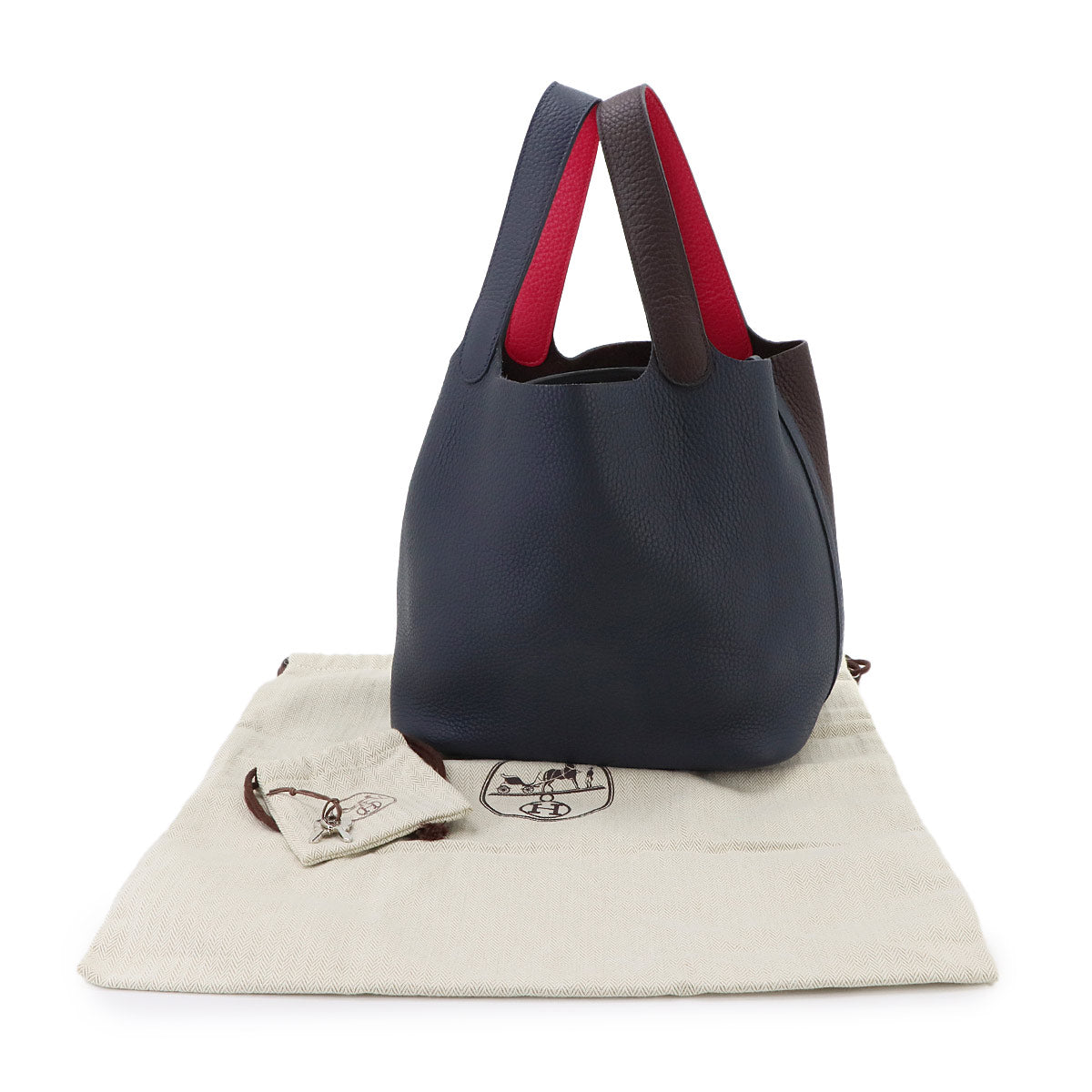 Picotin Lock MM Casaque 2 Hand Bag Taurillon Clemence