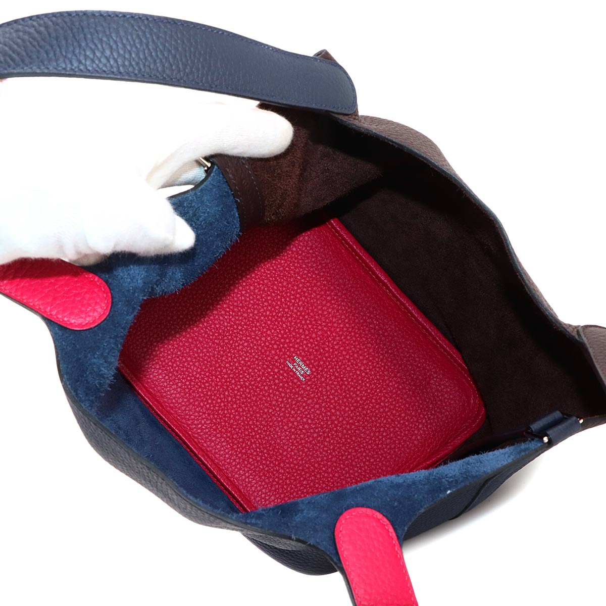Picotin Lock MM Casaque 2 Hand Bag Taurillon Clemence