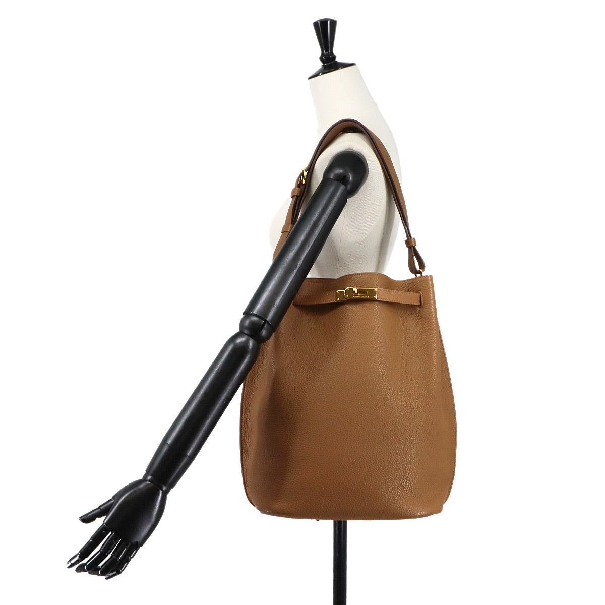 So Kelly 26 Shoulder Bag Togo Leather Alezan Purse