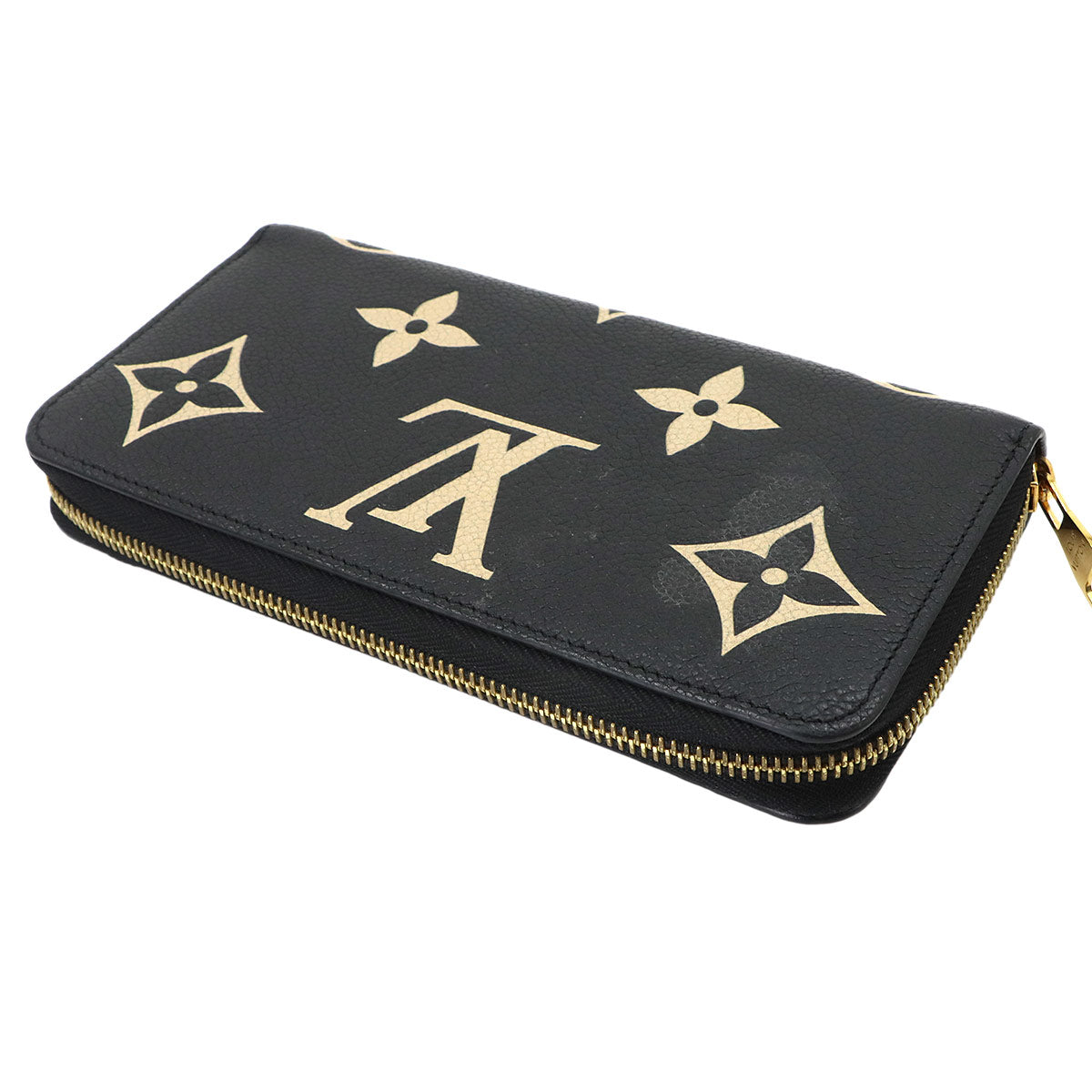 Bicolor Monogram Empreinte Zippy Wallet Leather M80481