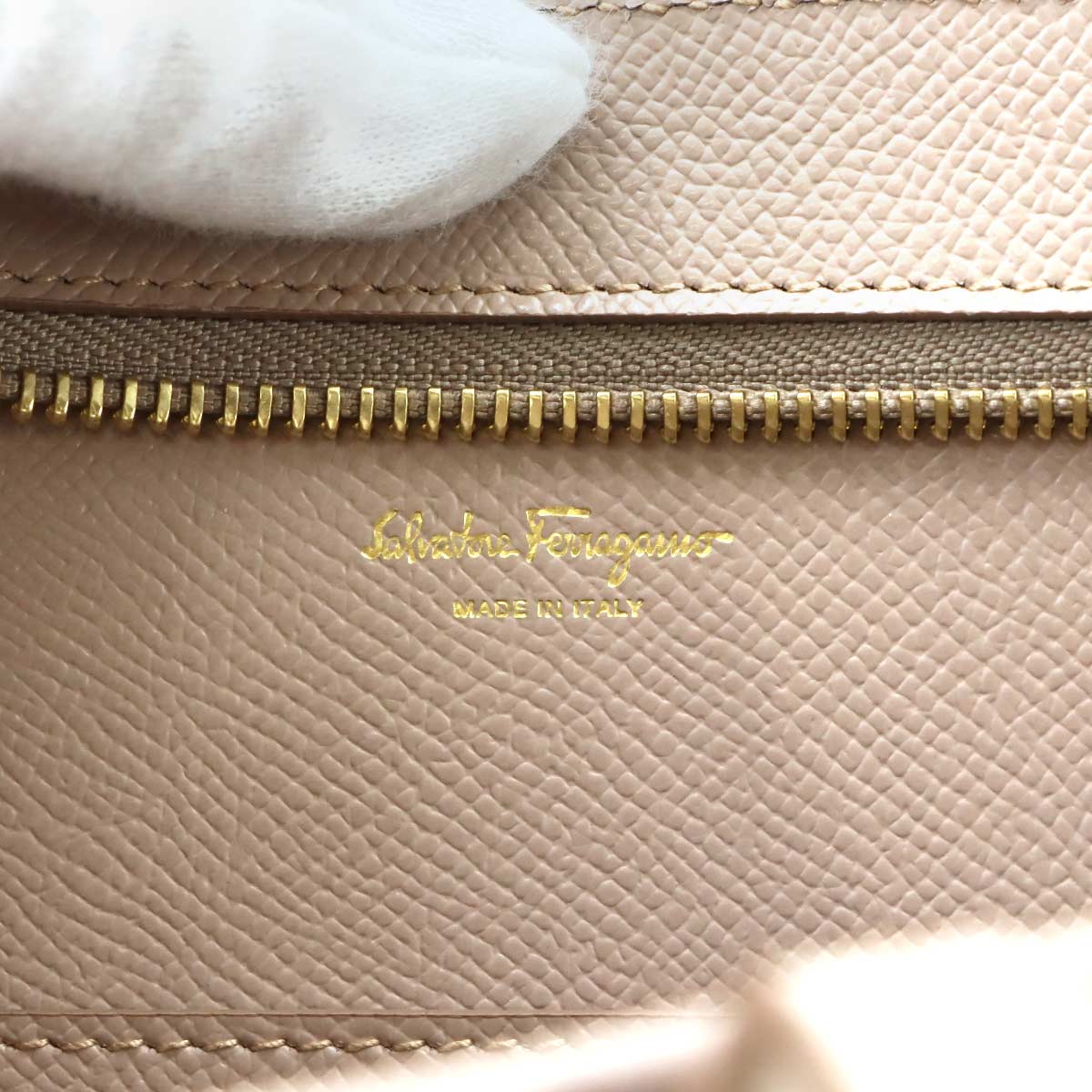 Vara bow Tote Bag Leather Pink 211082 Purse