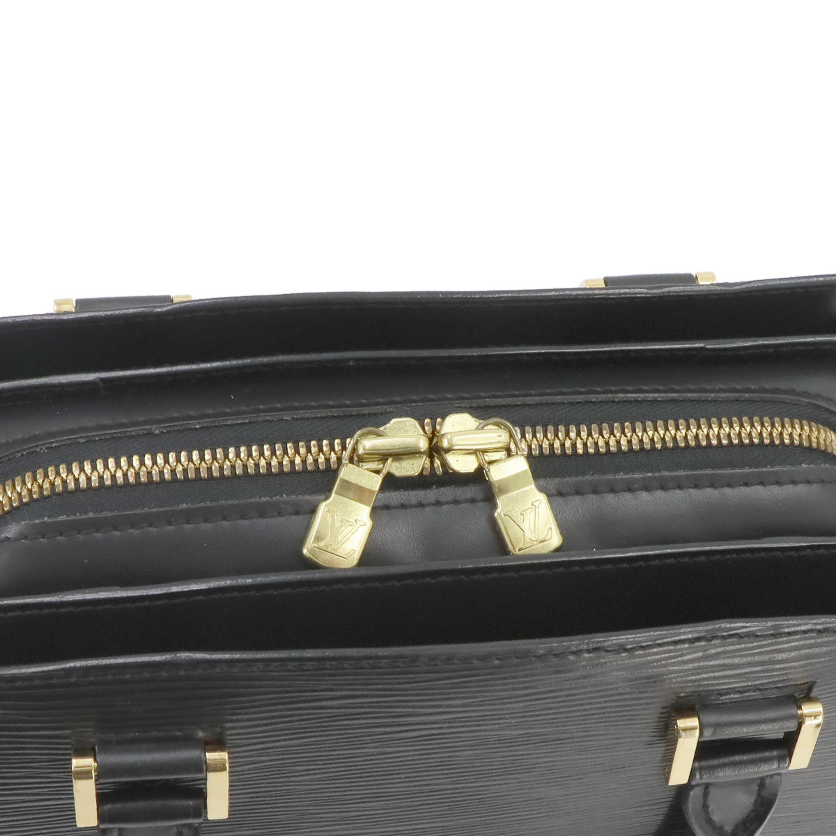 Epi Pont Neuf Hand Bag Leather Noir M52052 Purse