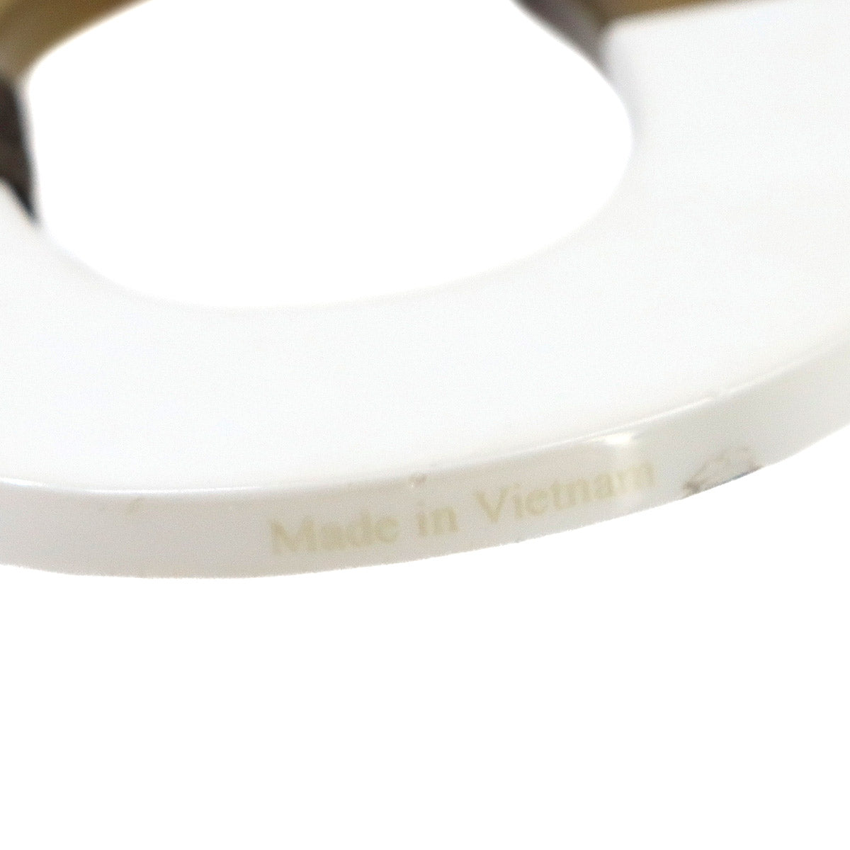 Isum GM Necklace Buffalo Horn Brwon White Accessory
