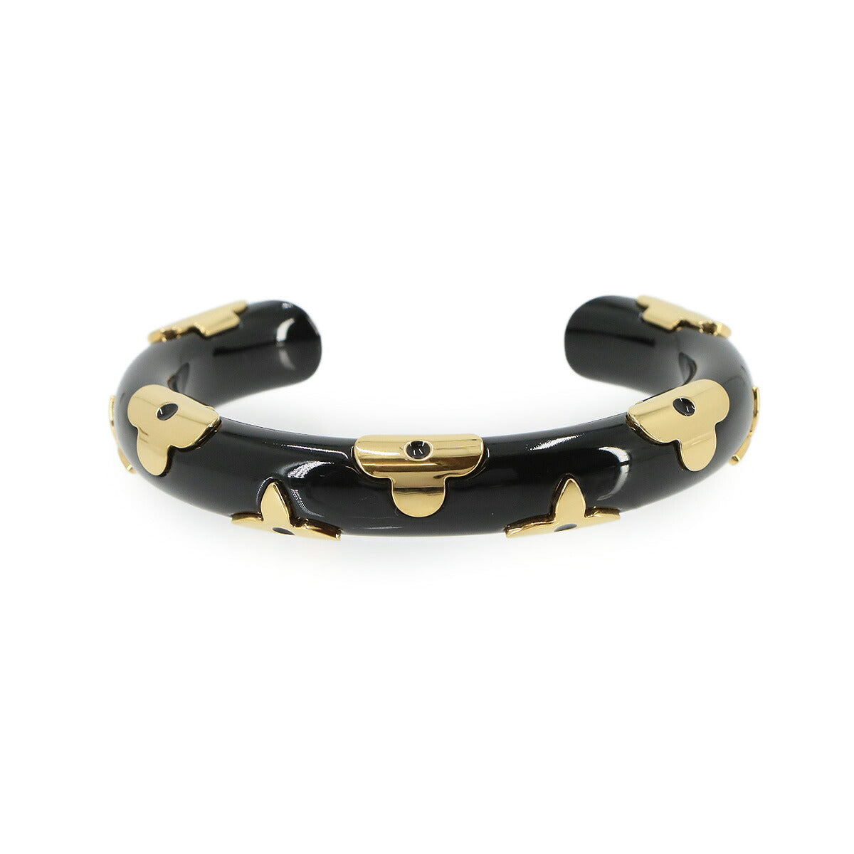 Jonk Daily Monogram Bangles Black Gold M63540