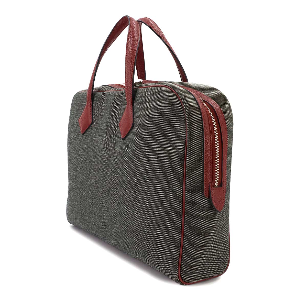 Victoria2 12H Briefcase Business Bag Toile H Technique Grey