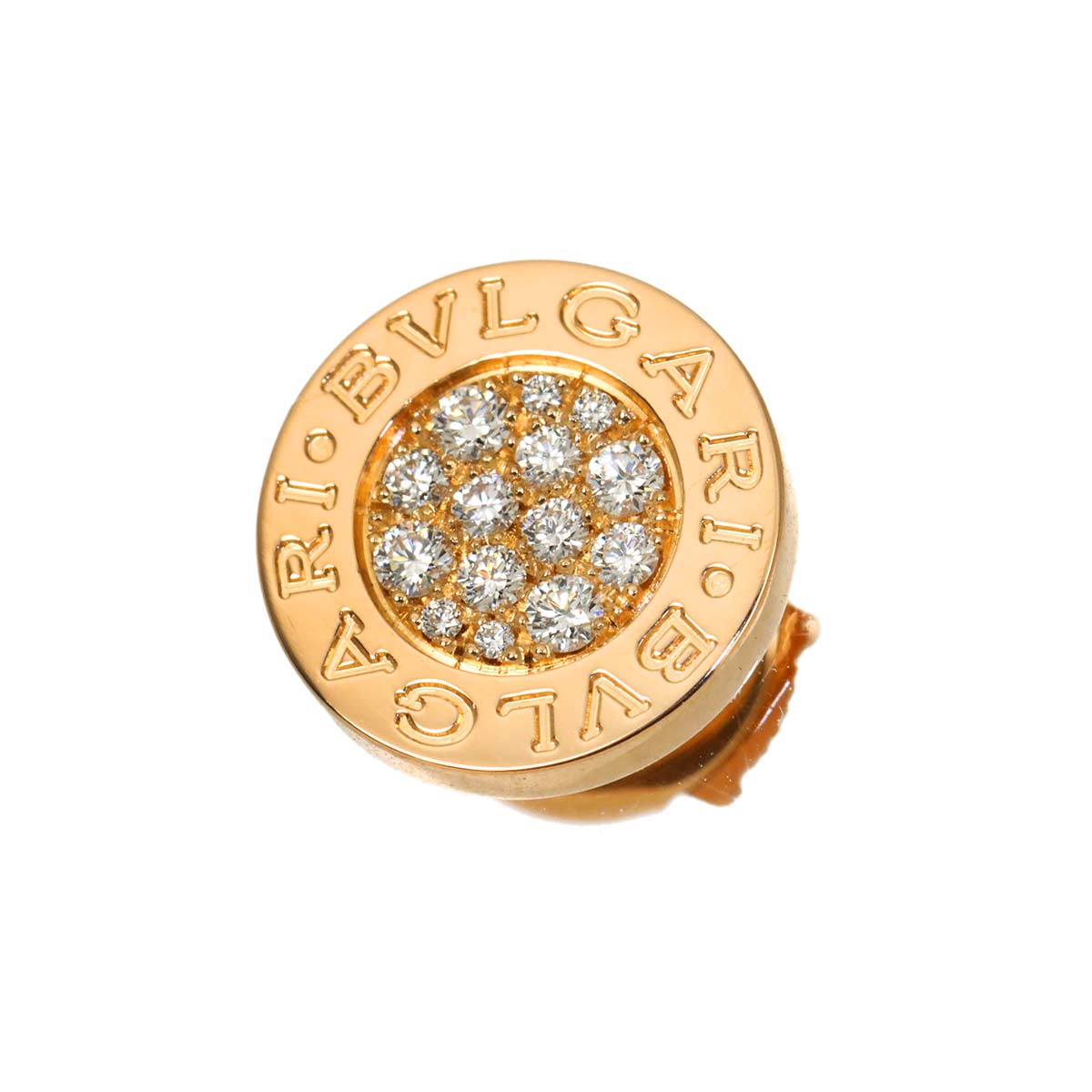 BVLGARIBVLGARI Diamond Earring 18K PG 750 One Piece only