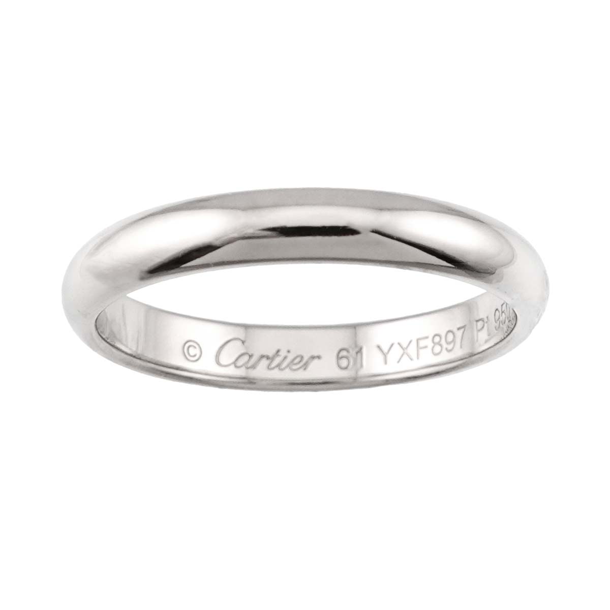 Classic Ring Platinum Size61 9-9.5(US)