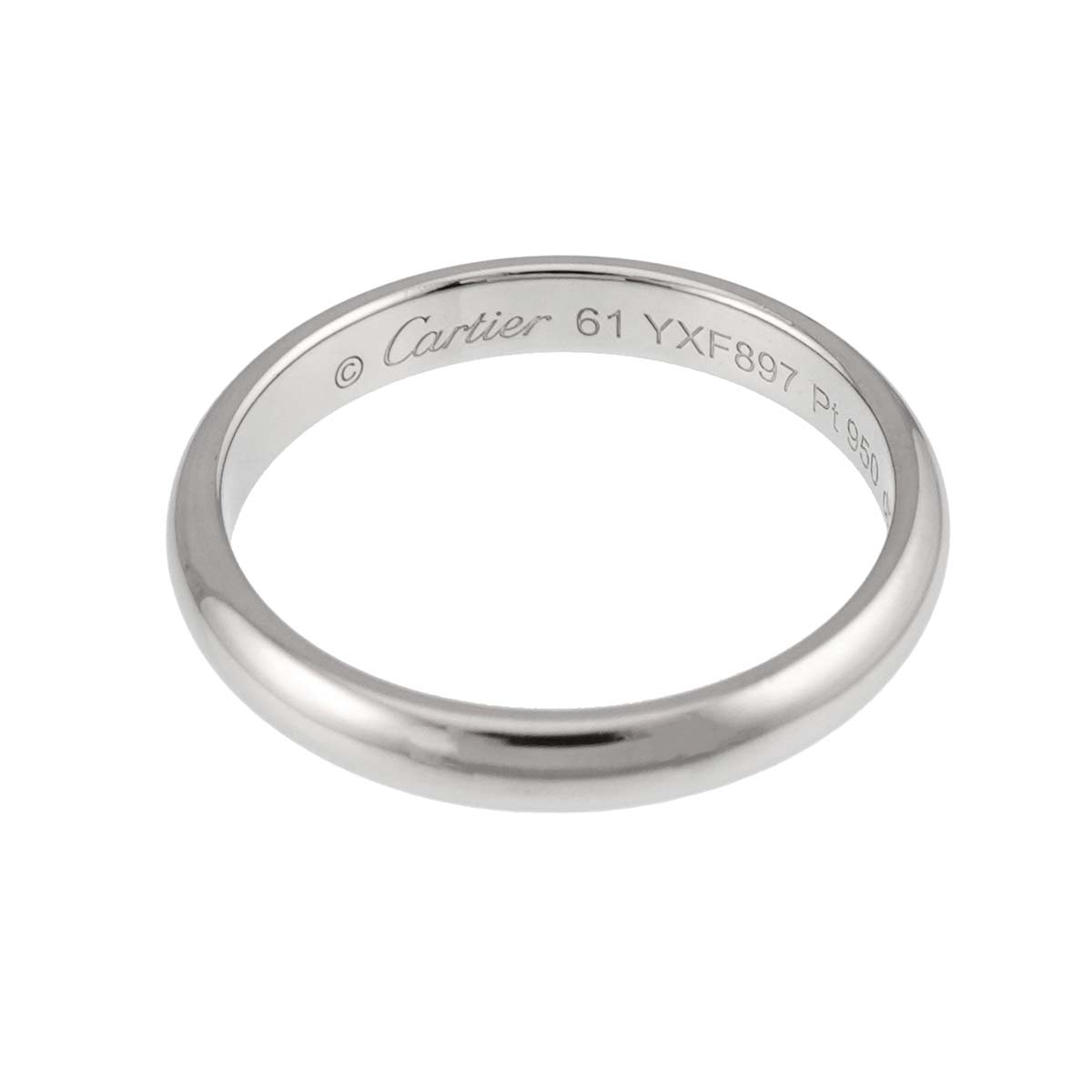 Classic Ring Platinum Size61 9-9.5(US)