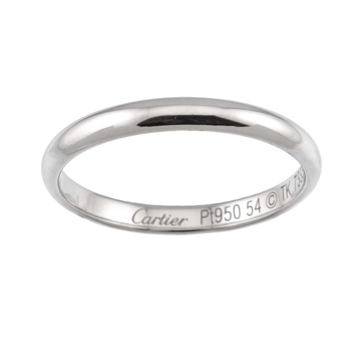 1895 Classic Ring Platinum Size54 6.75(US)