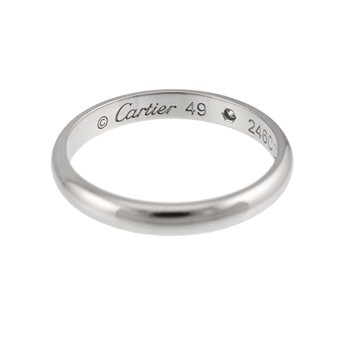1895 Classic Diamond 1P Ring Pt Platinum size49 4.75-5(US)