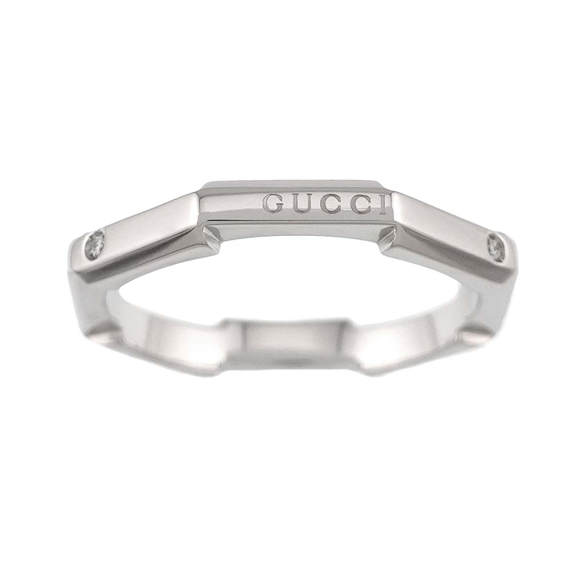 Link to Love Ring 18K WG White Gold 750 Size12 5.75-6(US)