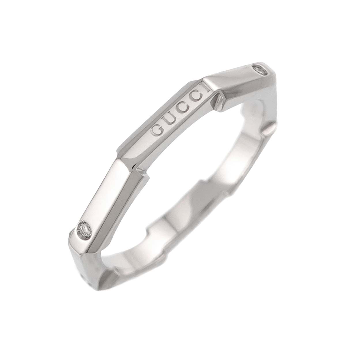 Link to Love Ring 18K WG White Gold 750 Size12 5.75-6(US)