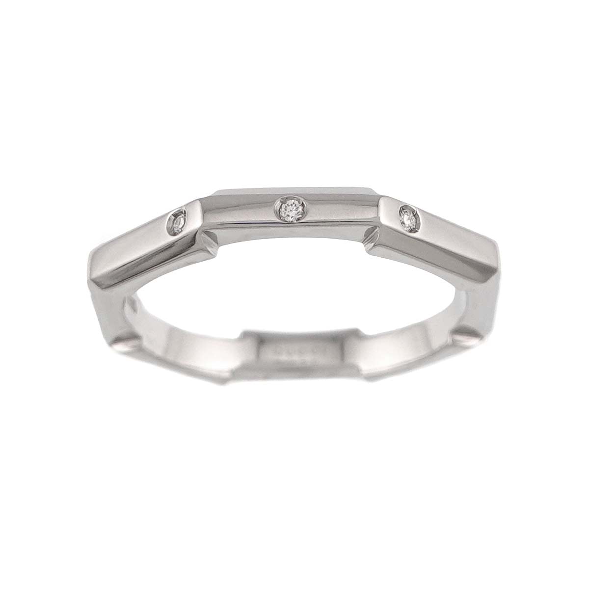 Link to Love Ring 18K WG White Gold 750 Size12 5.75-6(US)