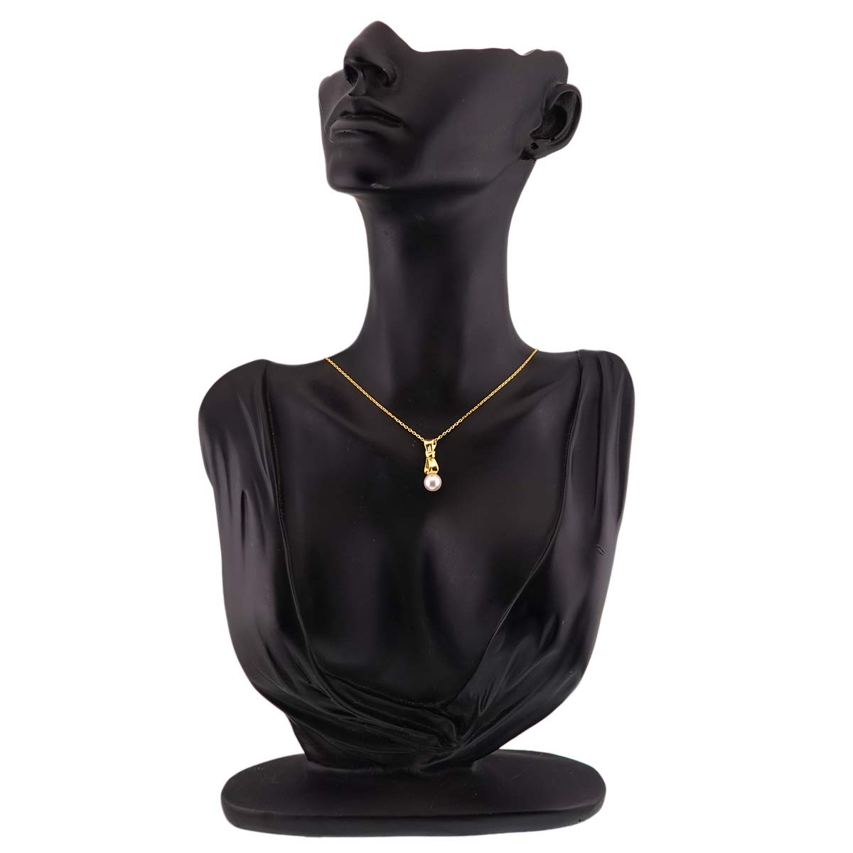 Akoya Pearl 7.1mm Necklace 18K Yellow Gold 750