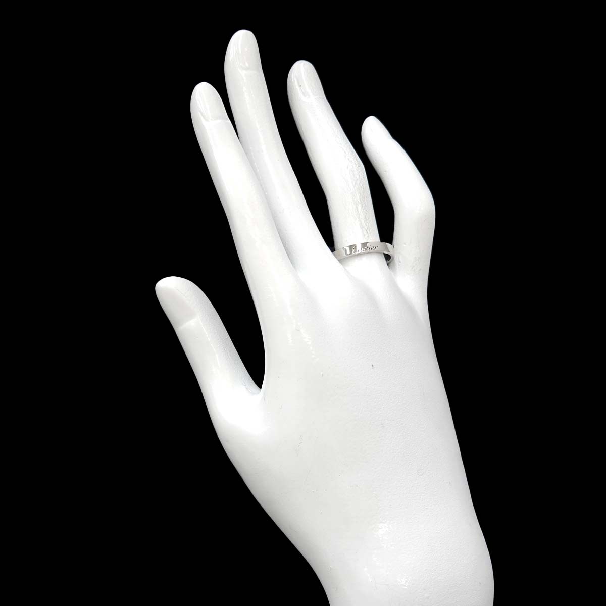 C de Ring Platinum size56 7.5(US)