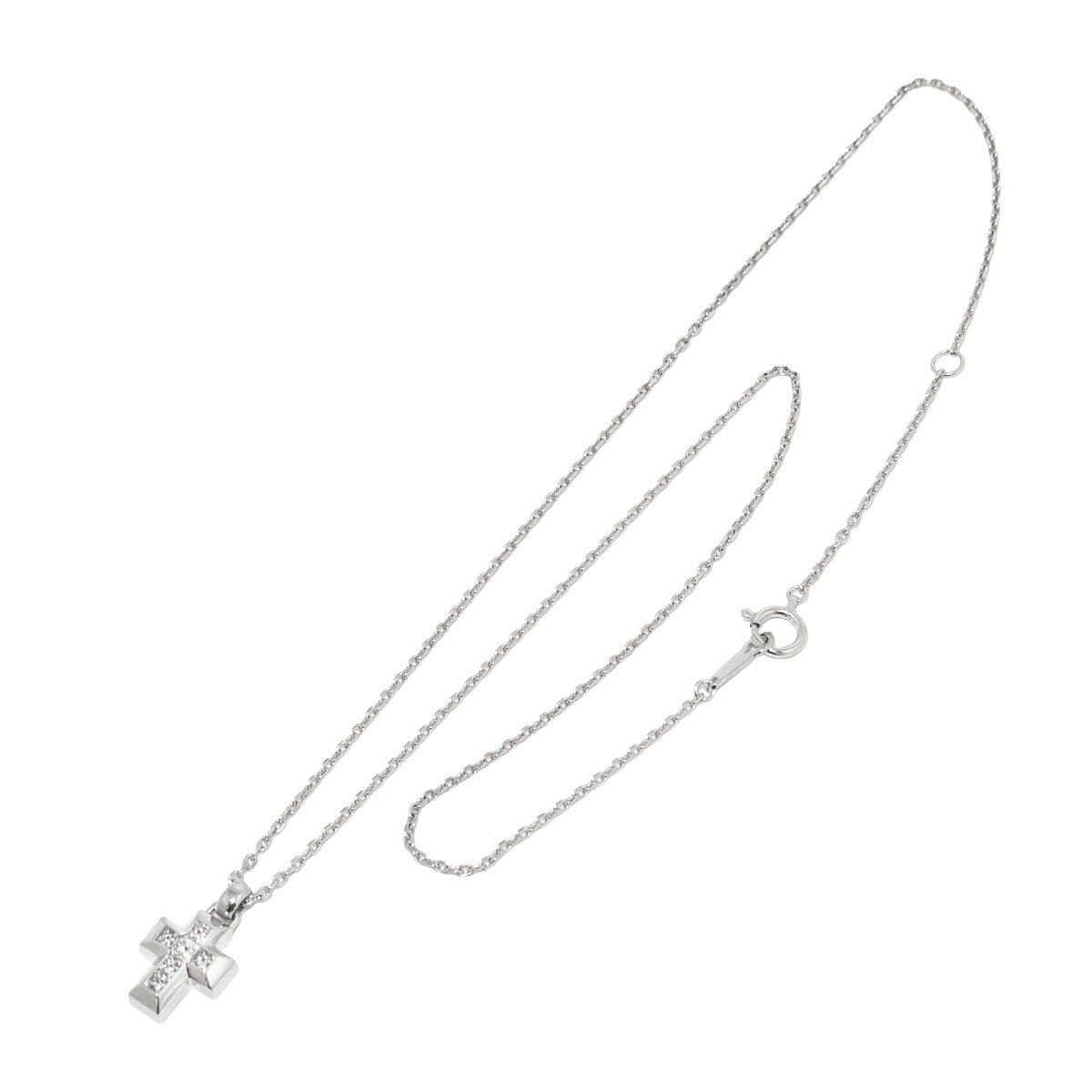 Diamond 0.30ct Necklace 18K WG 750