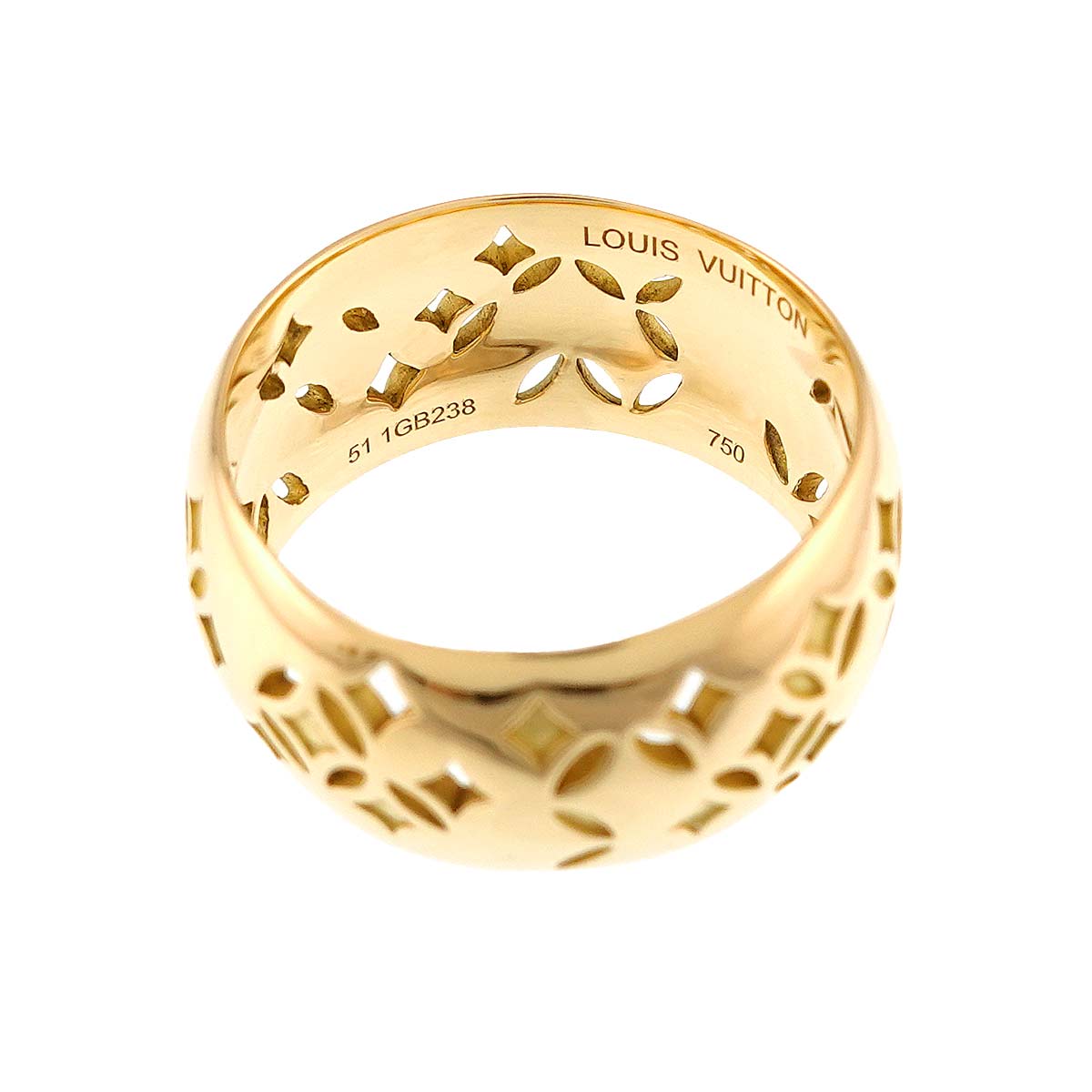 Petite Berg Galea Ring 18K YG 750 size51 5.25-5.5(US)
