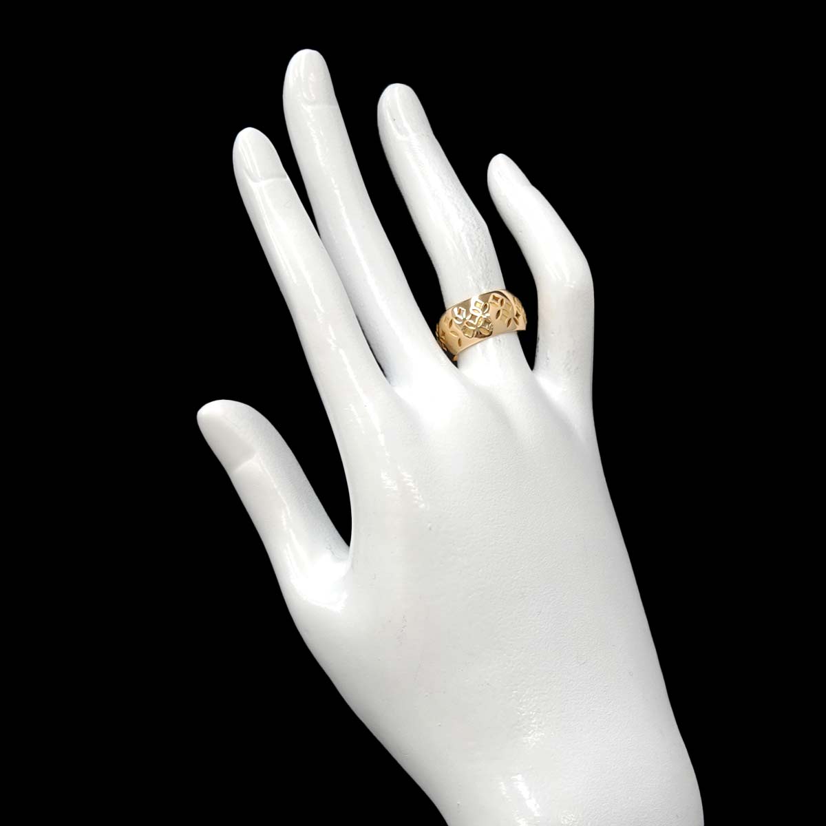Petite Berg Galea Ring 18K YG 750 size51 5.25-5.5(US)