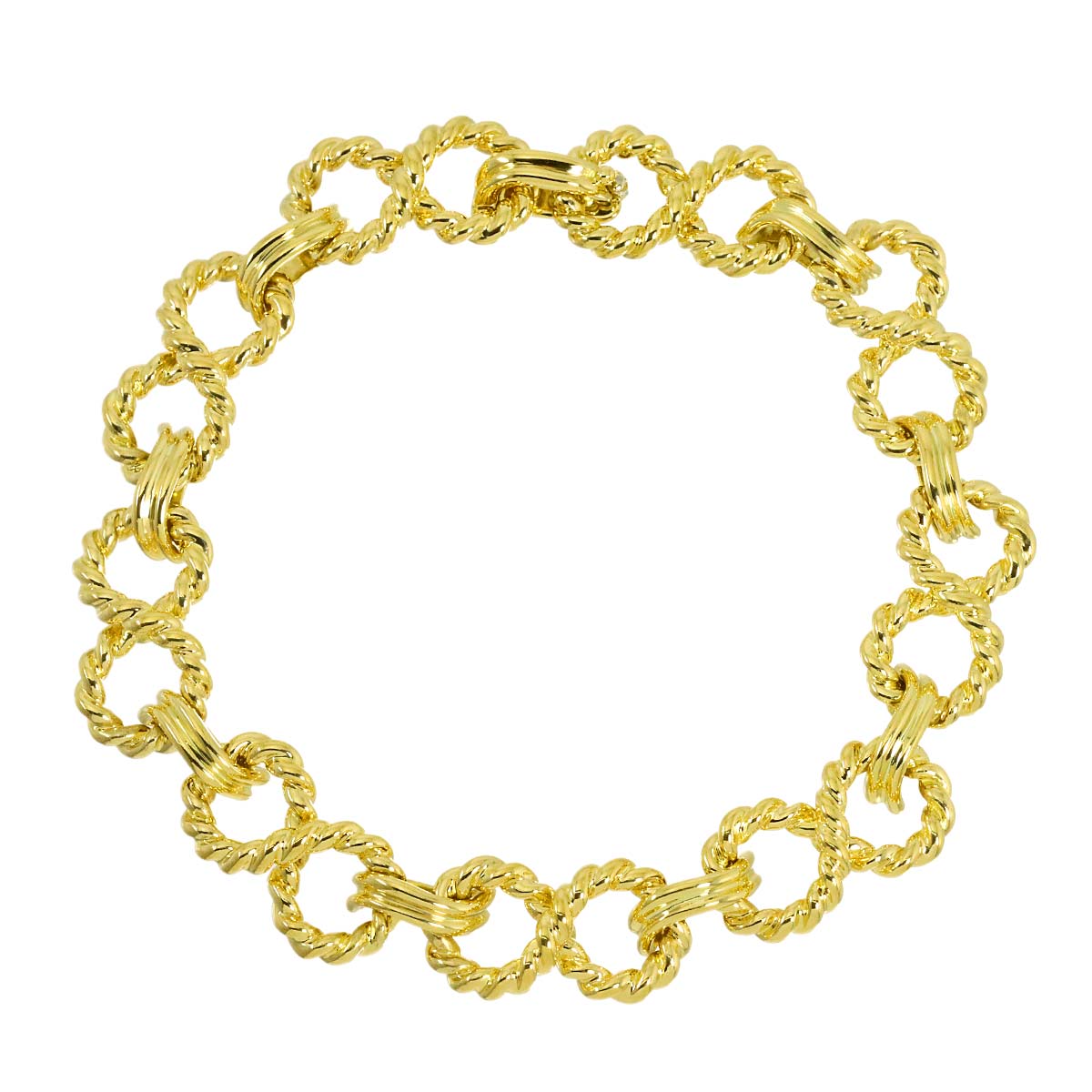 Twist Bracelet 18K Yellow Gold 750